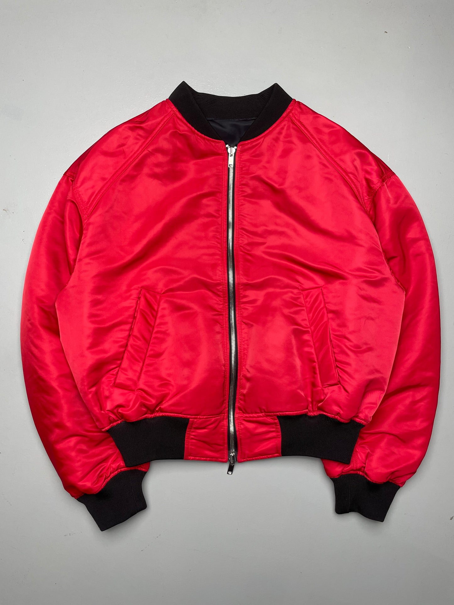 Juun.J S/S 2018 "Be Curious Not Judgemental" oversized bomber - size 46