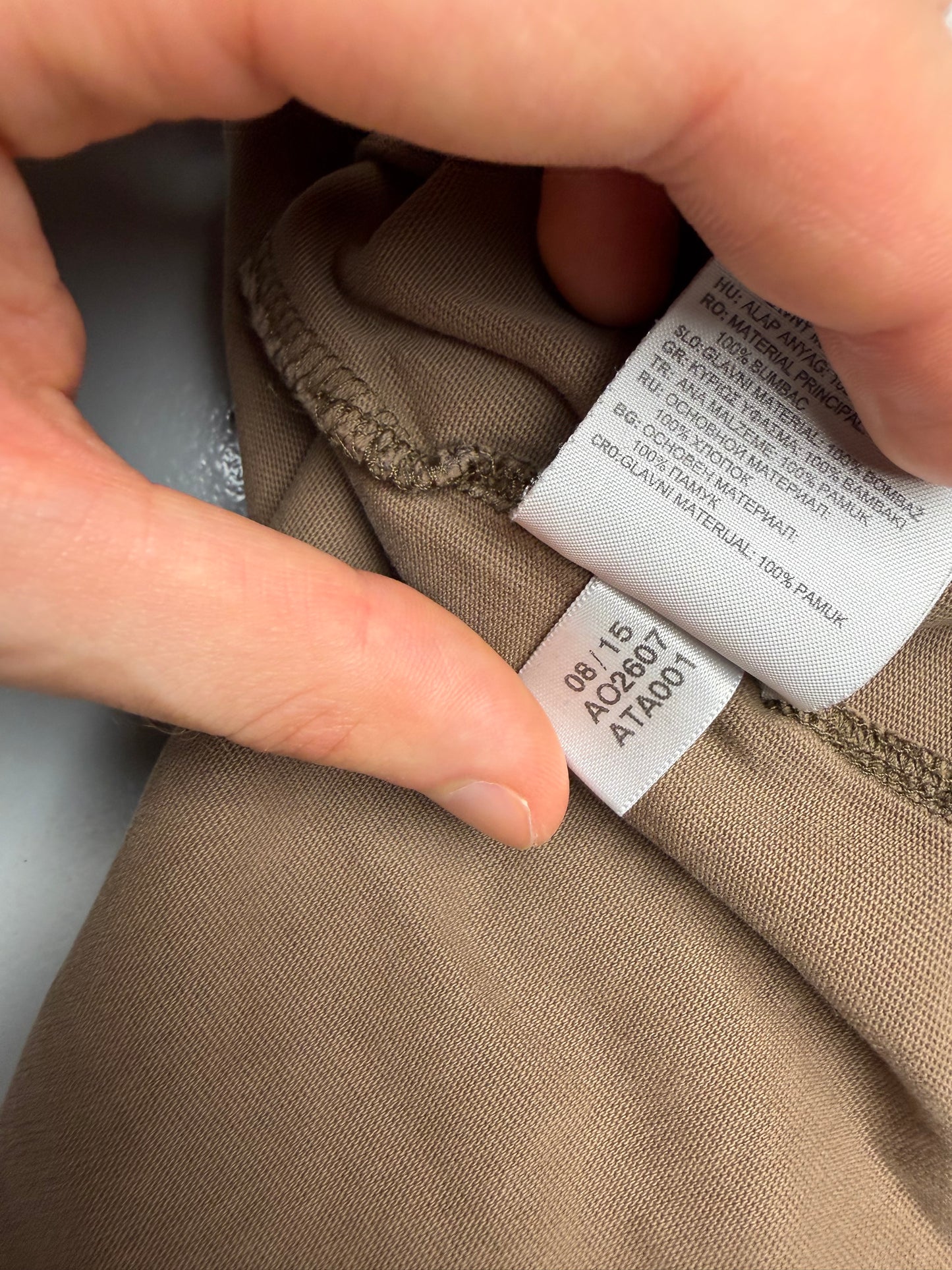 YEEZY Season 1 camo t-shirt - size XL