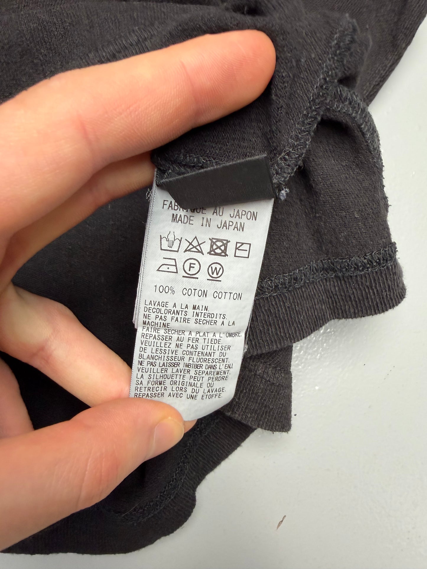 Y's S/S 2020 cotton t-shirt - size 2