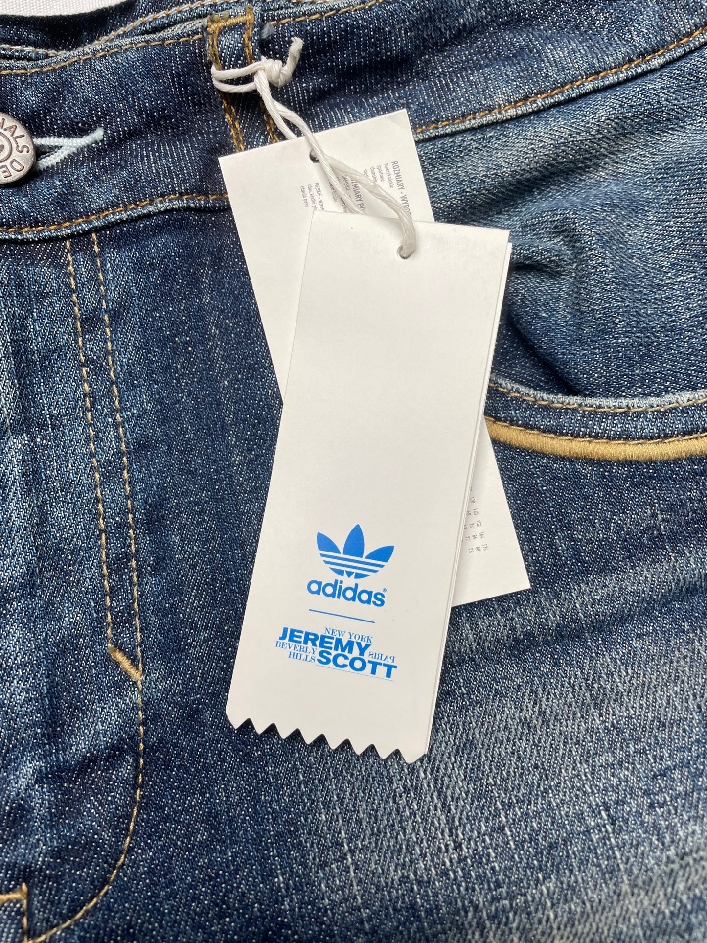 adidas Originals by Jeremy Scott A/W 2011 Wings Cupie JS skinny jeans - size 29