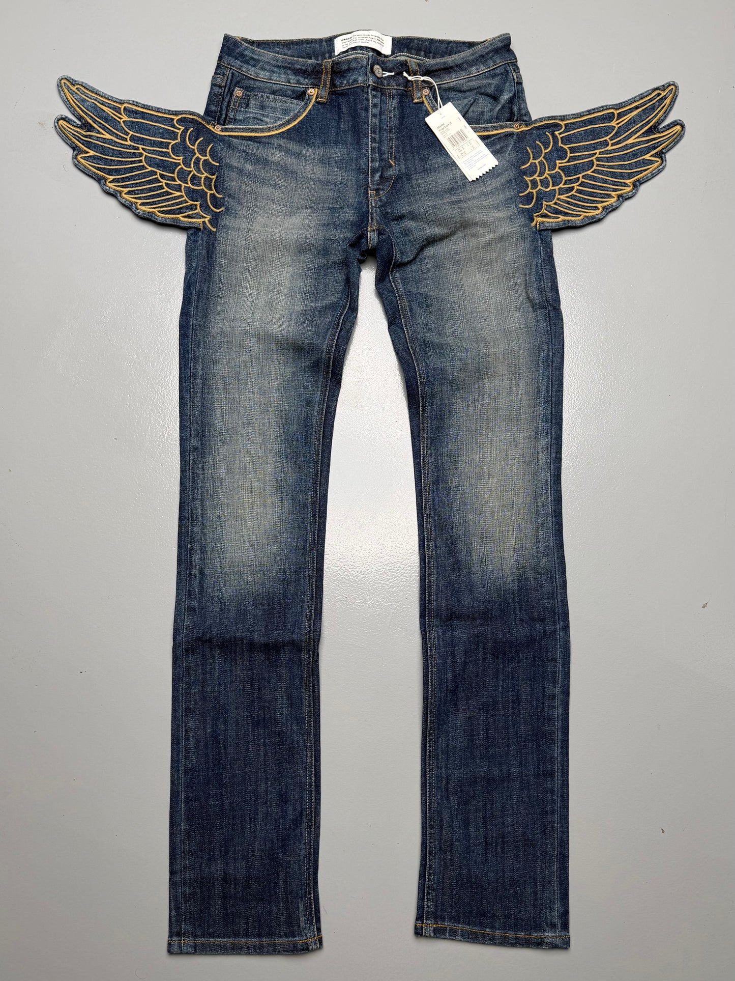 adidas Originals by Jeremy Scott A/W 2011 Wings Cupie JS skinny jeans - size 29