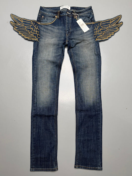 adidas Originals by Jeremy Scott A/W 2011 Wings Cupie JS skinny jeans - size 29