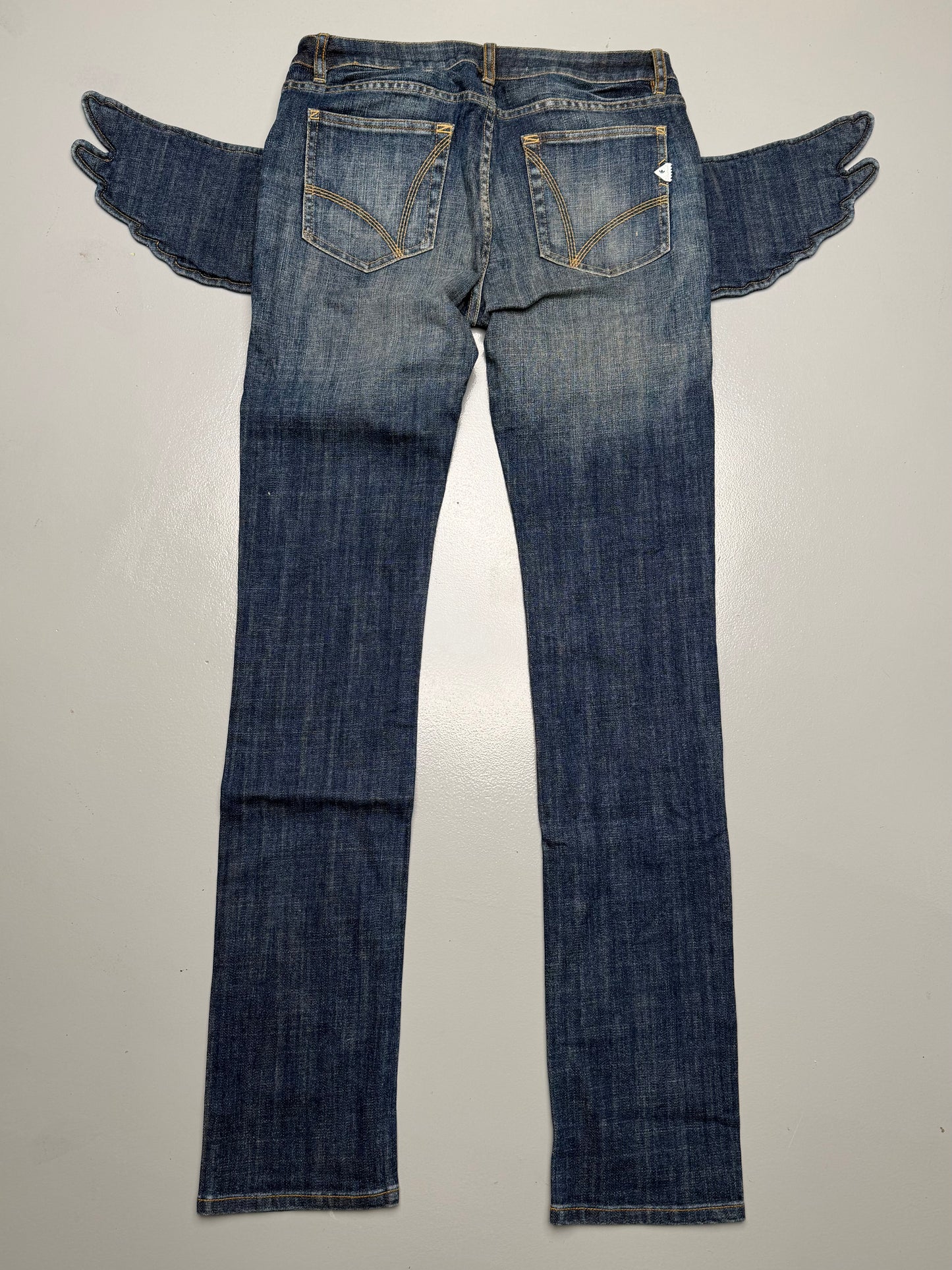 adidas Originals by Jeremy Scott A/W 2011 Wings Cupie JS skinny jeans - size 29