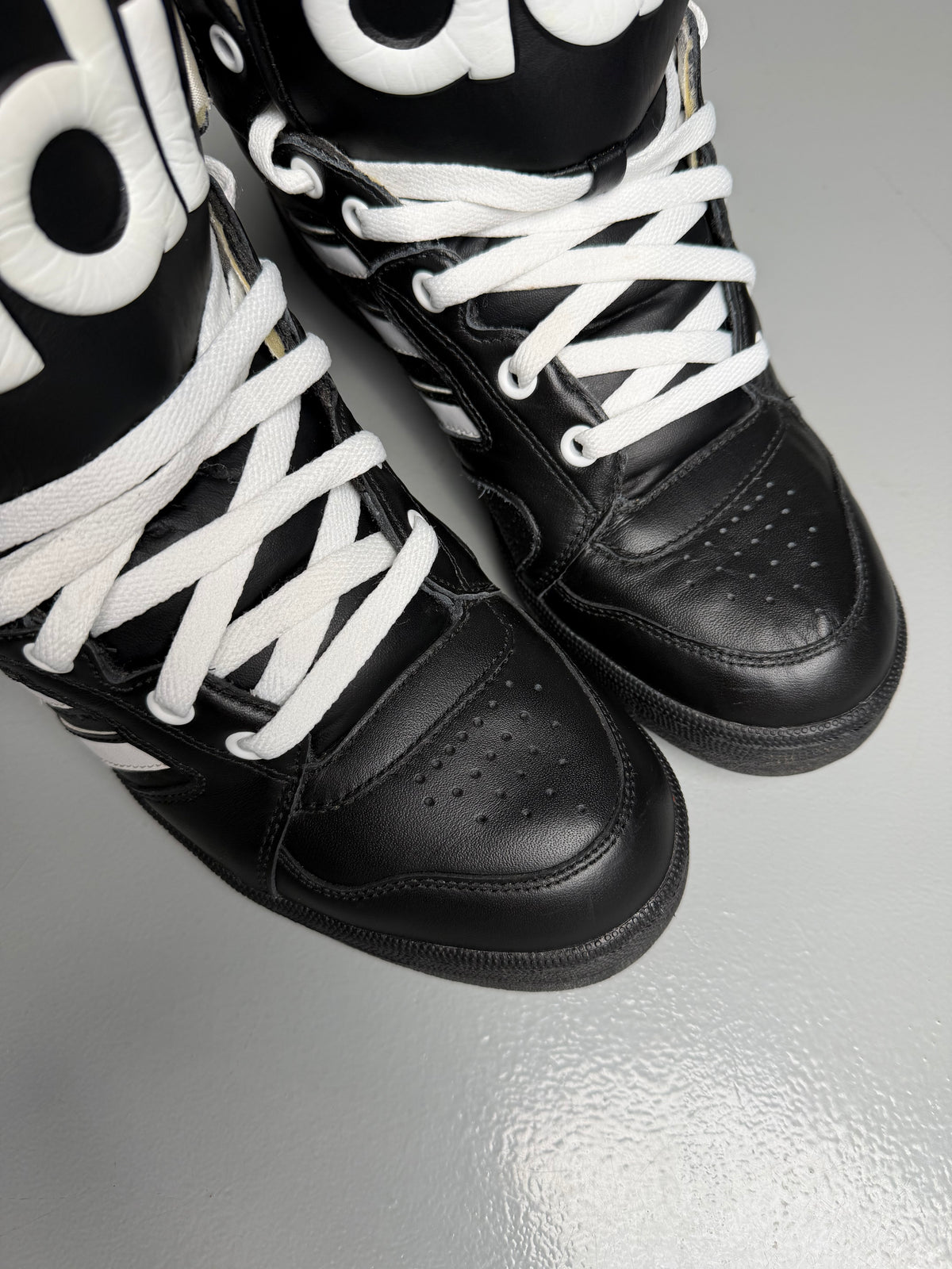 adidas Originals by Jeremy Scott A/W 2012 JS Instinct Hi (black) - size 43 1/3