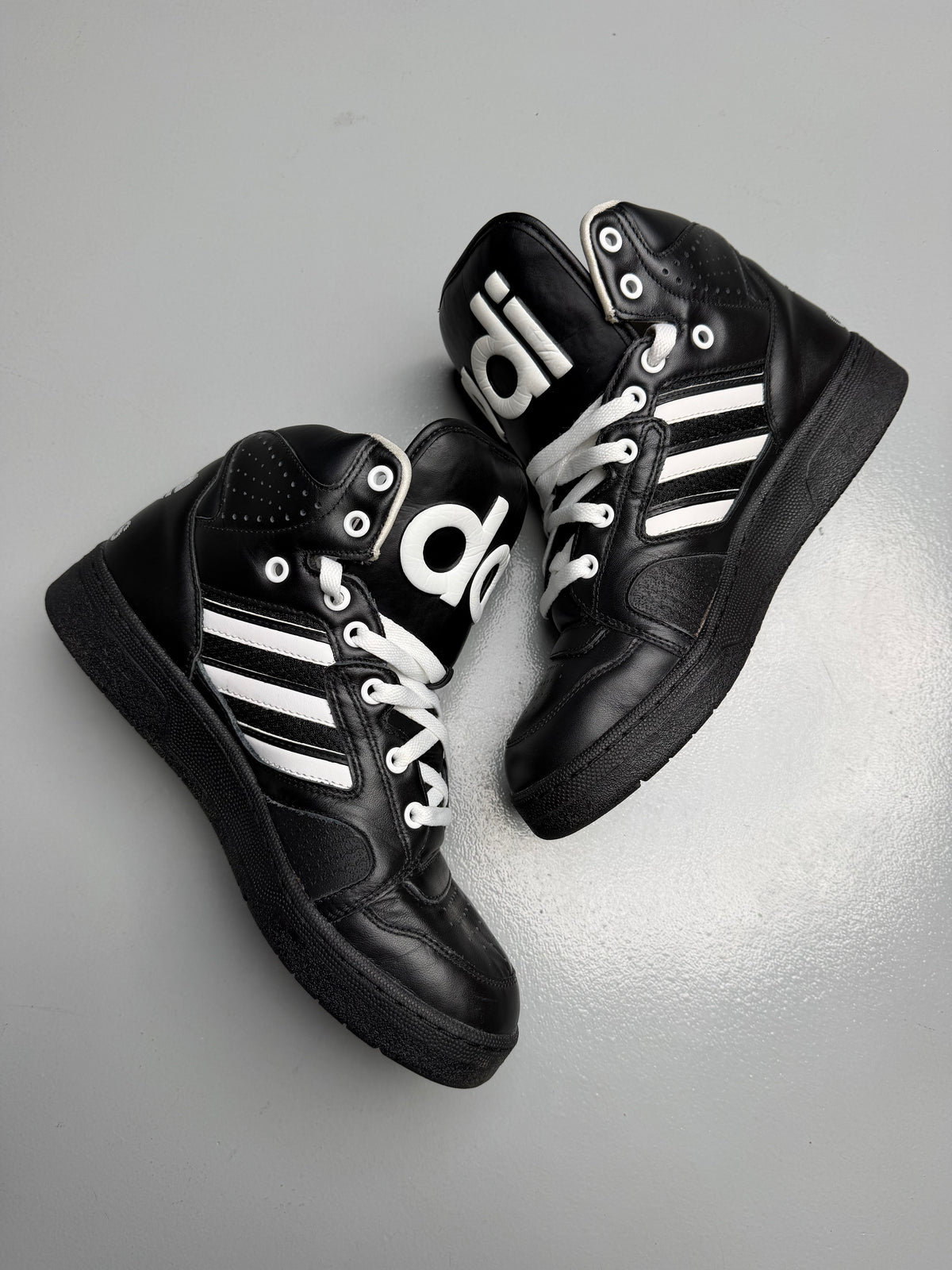 adidas Originals by Jeremy Scott A/W 2012 JS Instinct Hi (black) - size 43 1/3