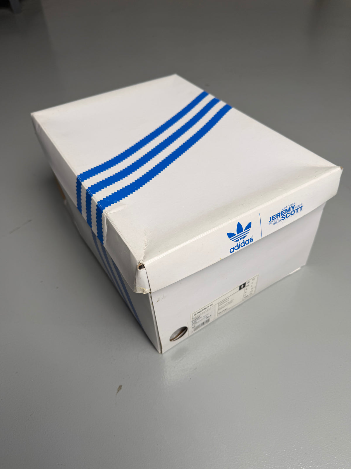 adidas Originals by Jeremy Scott A/W 2012 JS Instinct Hi (black) - size 43 1/3