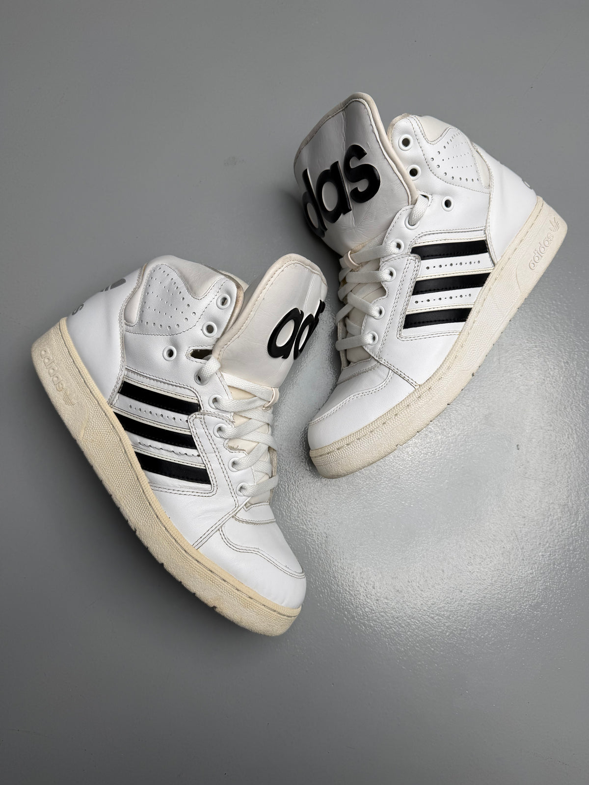 adidas Originals by Jeremy Scott S/S 2012 JS Instinct Hi (white) - size 43 1/3
