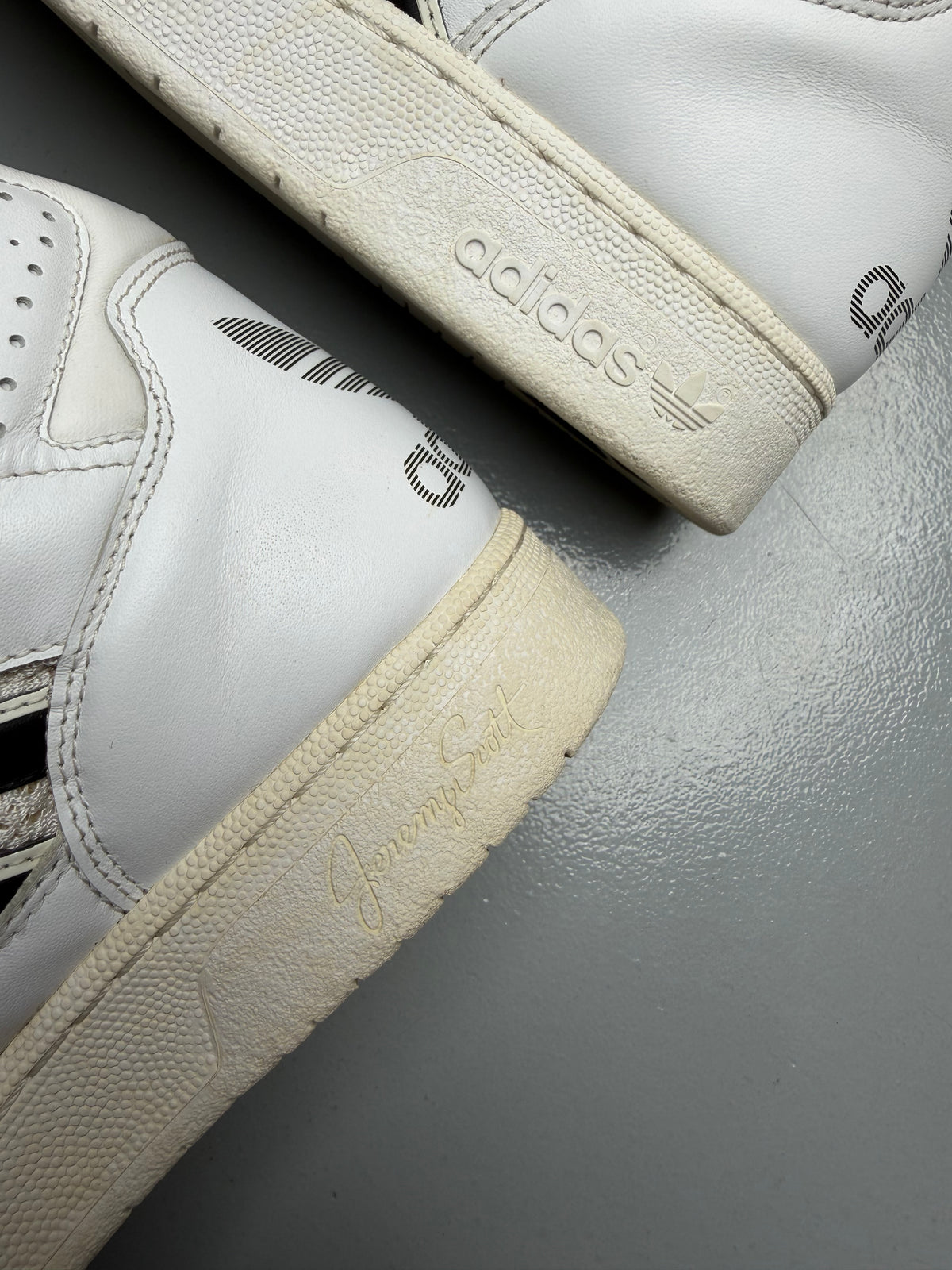 adidas Originals by Jeremy Scott S/S 2012 JS Instinct Hi (white) - size 43 1/3
