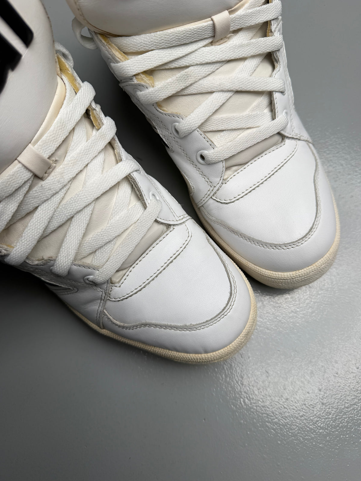 adidas Originals by Jeremy Scott S/S 2012 JS Instinct Hi (white) - size 43 1/3