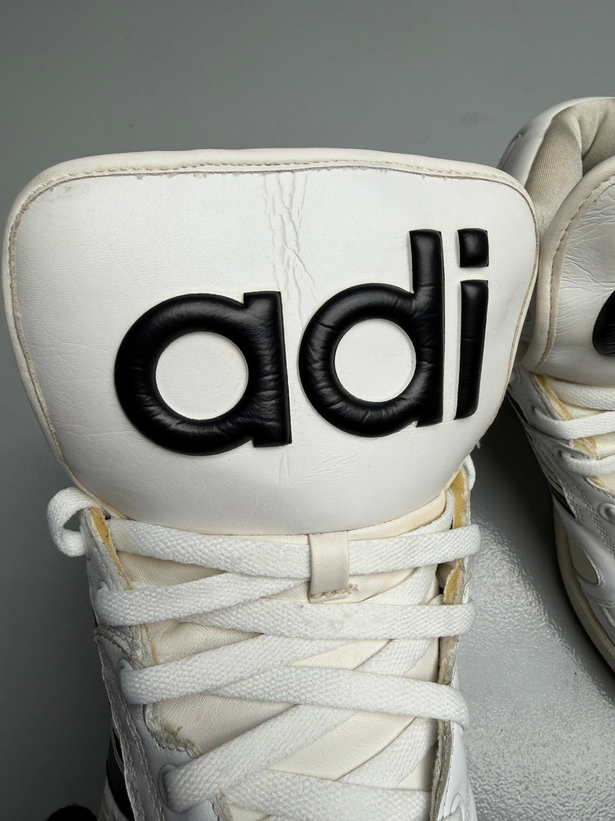 adidas Originals by Jeremy Scott S/S 2012 JS Instinct Hi (white) - size 43 1/3
