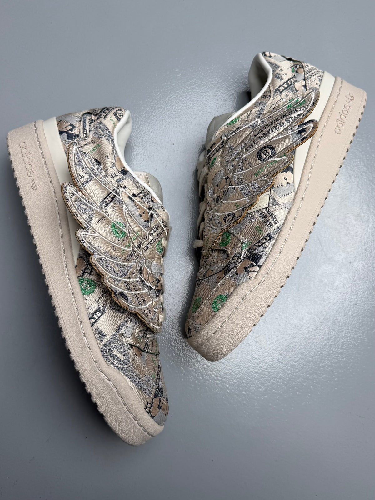 adidas Originals X Jeremy Scott 2021 JS Forum Money Lo - size 42 2/3