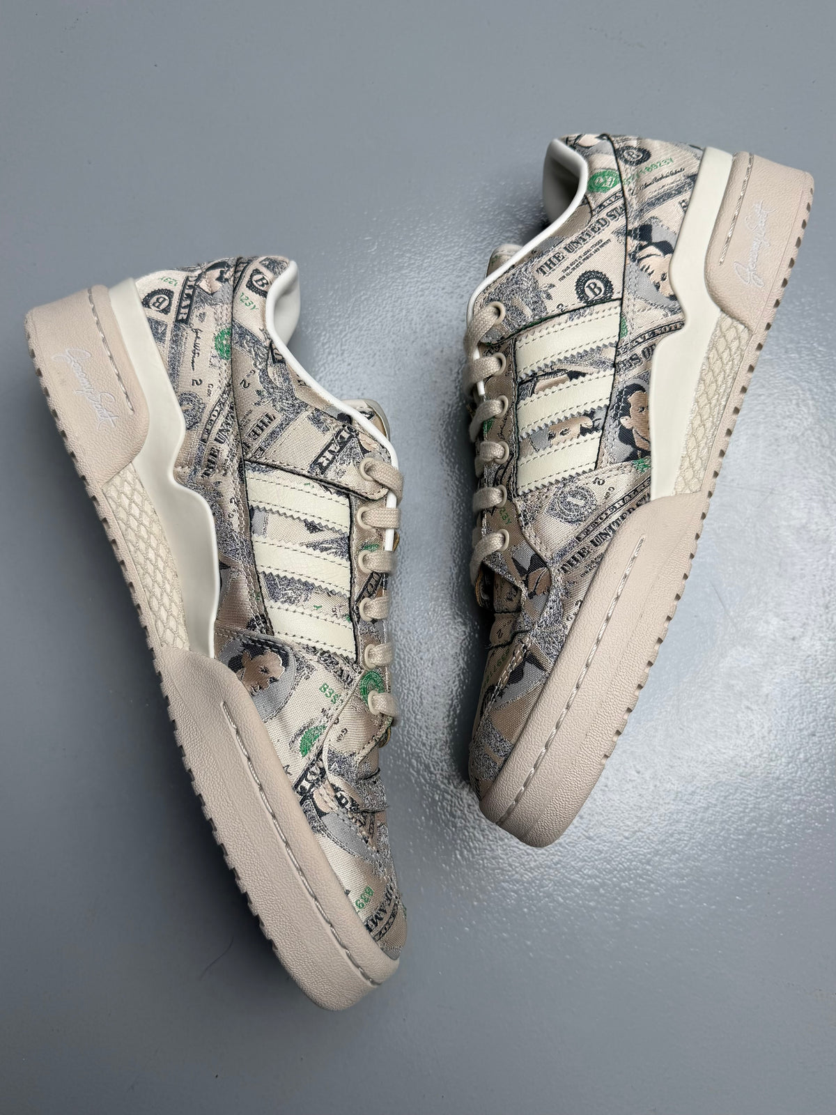 adidas Originals X Jeremy Scott 2021 JS Forum Money Lo - size 42 2/3
