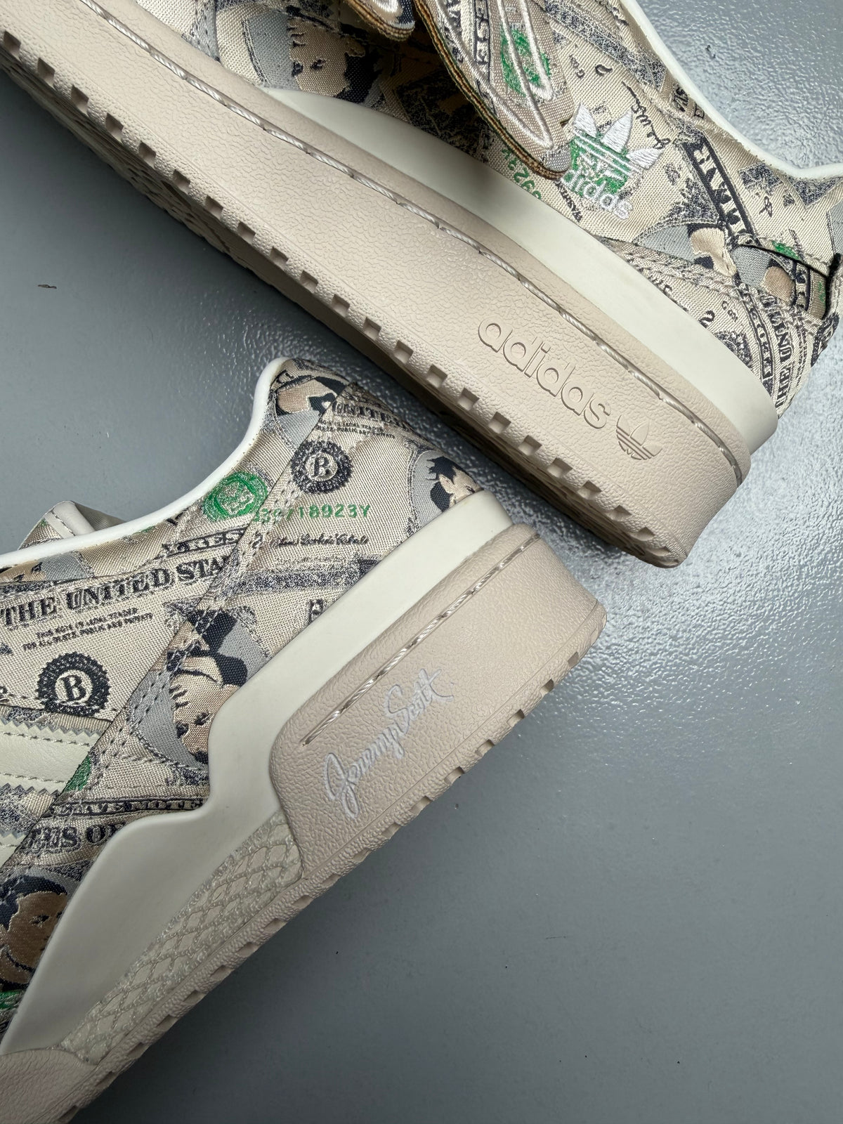 adidas Originals X Jeremy Scott 2021 JS Forum Money Lo - size 42 2/3