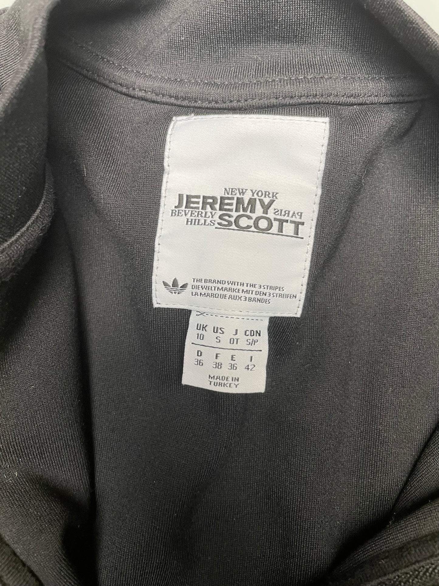 (sample) adidas Originals by Jeremy Scott S/S 2015 track jacket/dress - size S