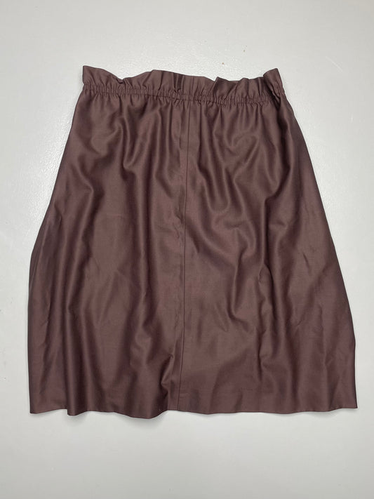 (sample) Bernhard Willhelm A/W 2001 wool skirt with embroidered detail - size 40