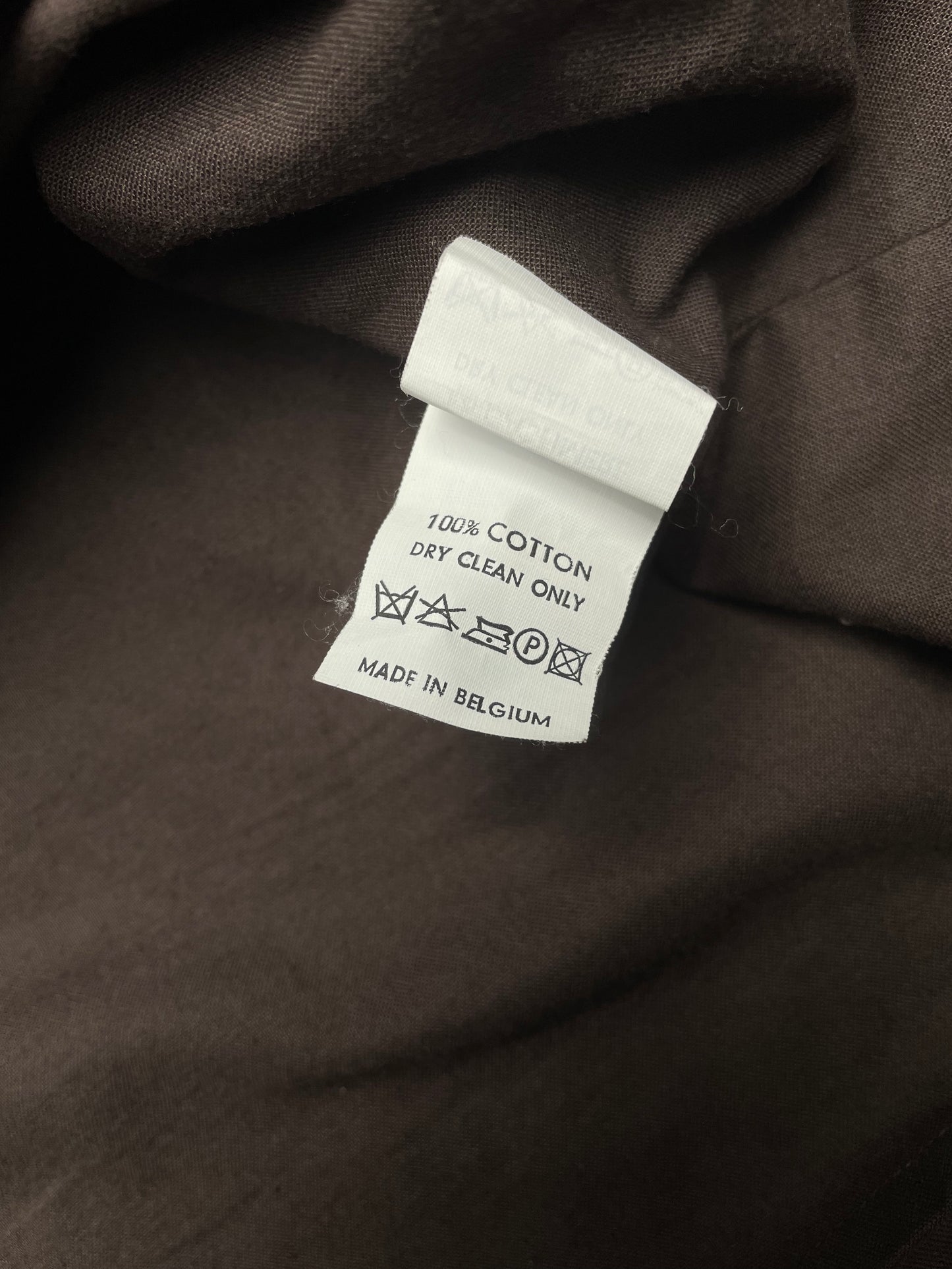 (sample) Bernhard Willhelm A/W 2001 wool skirt with embroidered detail - size 40