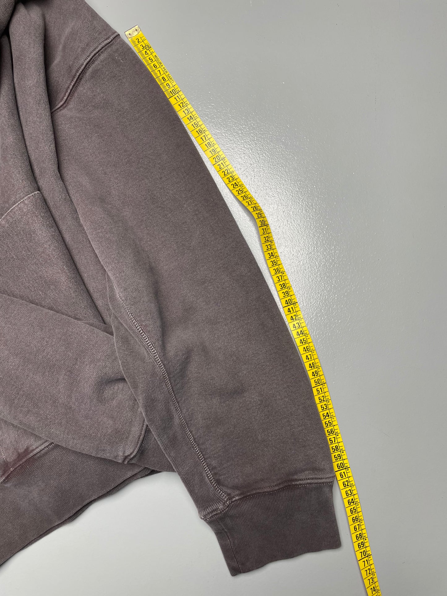 YEEZY Season 3 Onyx Dark fleece hoodie - size S