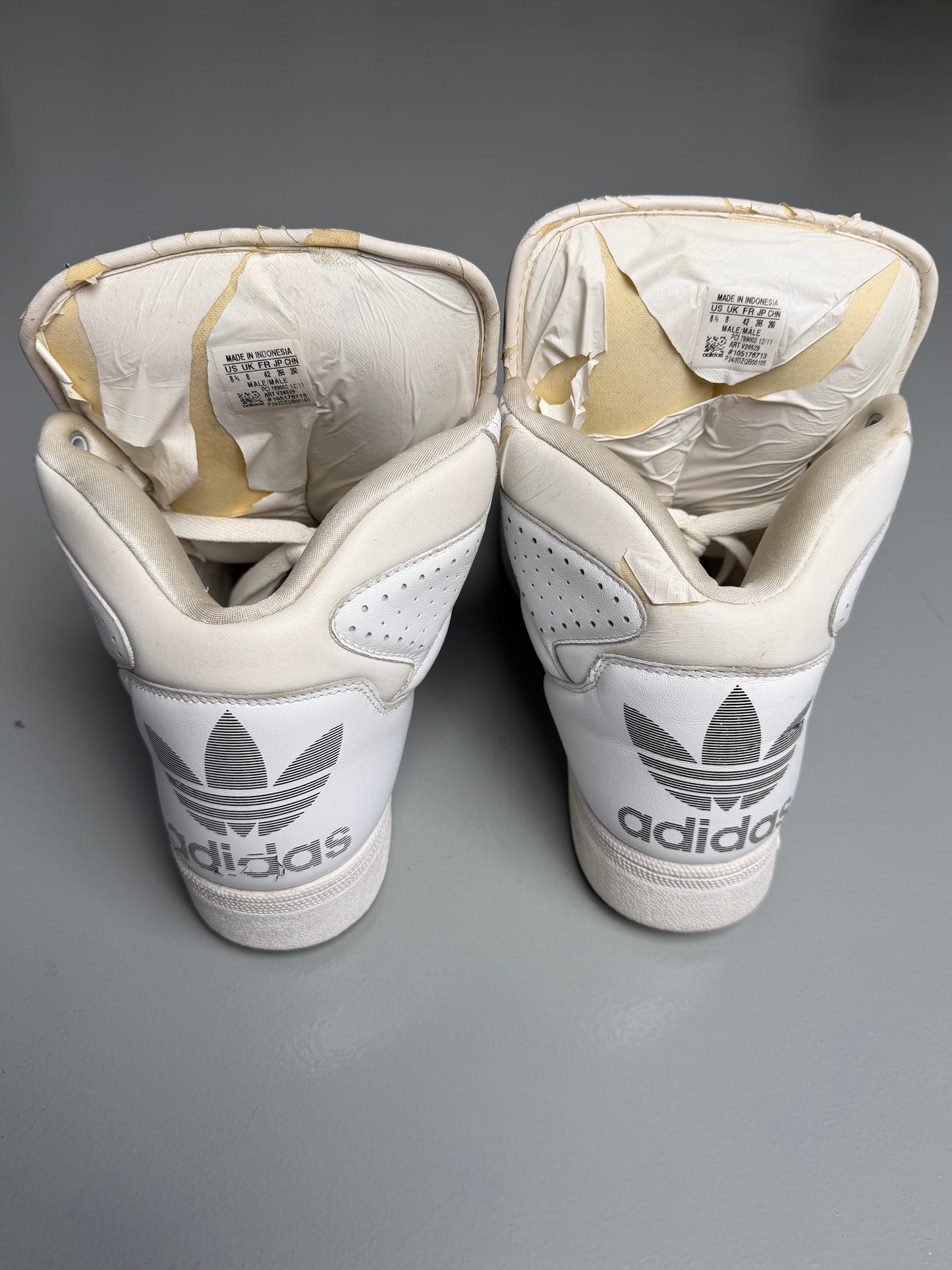 adidas Originals by Jeremy Scott S/S 2012 JS Instinct Hi (white) - size 42