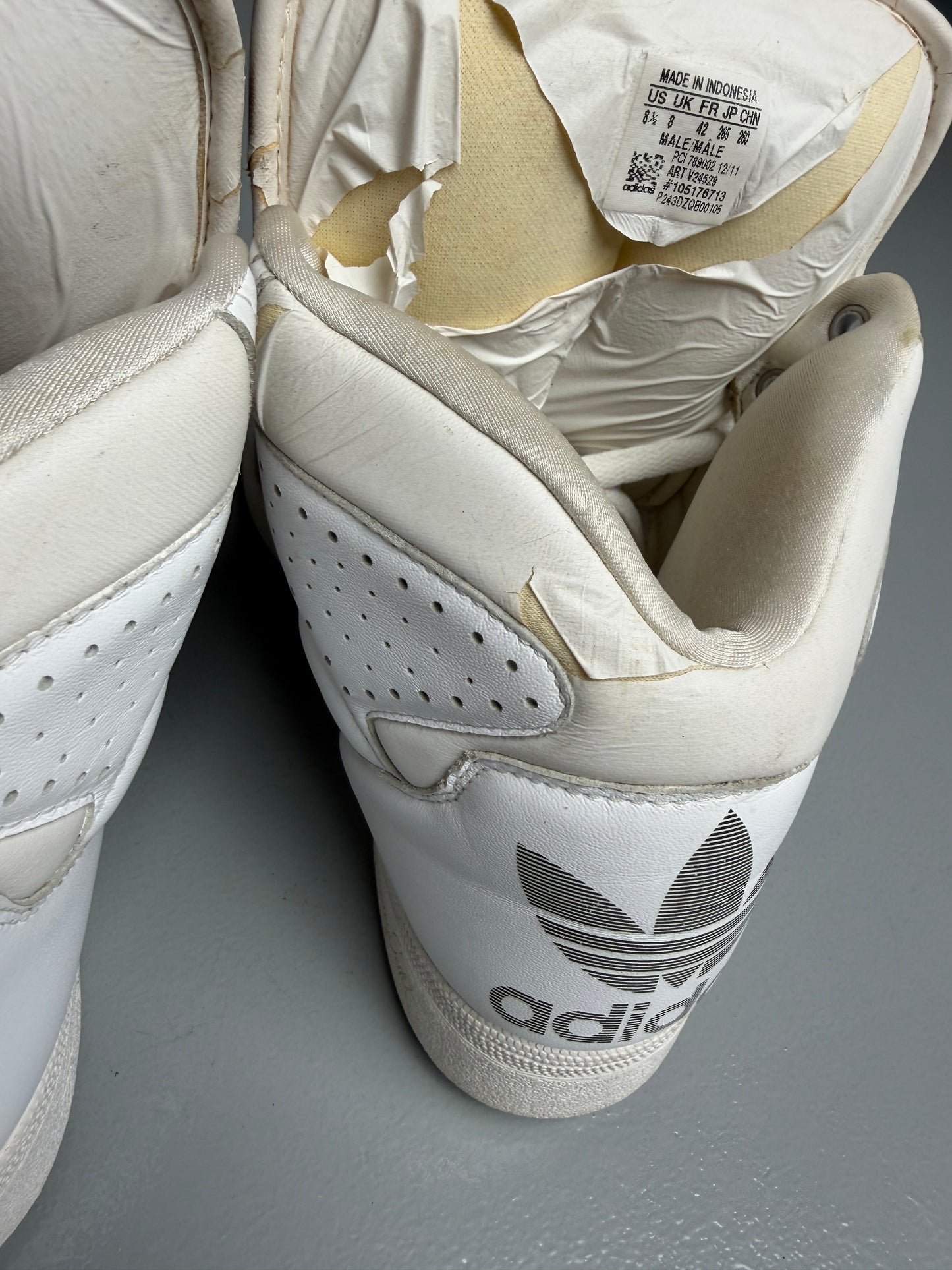 adidas Originals by Jeremy Scott S/S 2012 JS Instinct Hi (white) - size 42