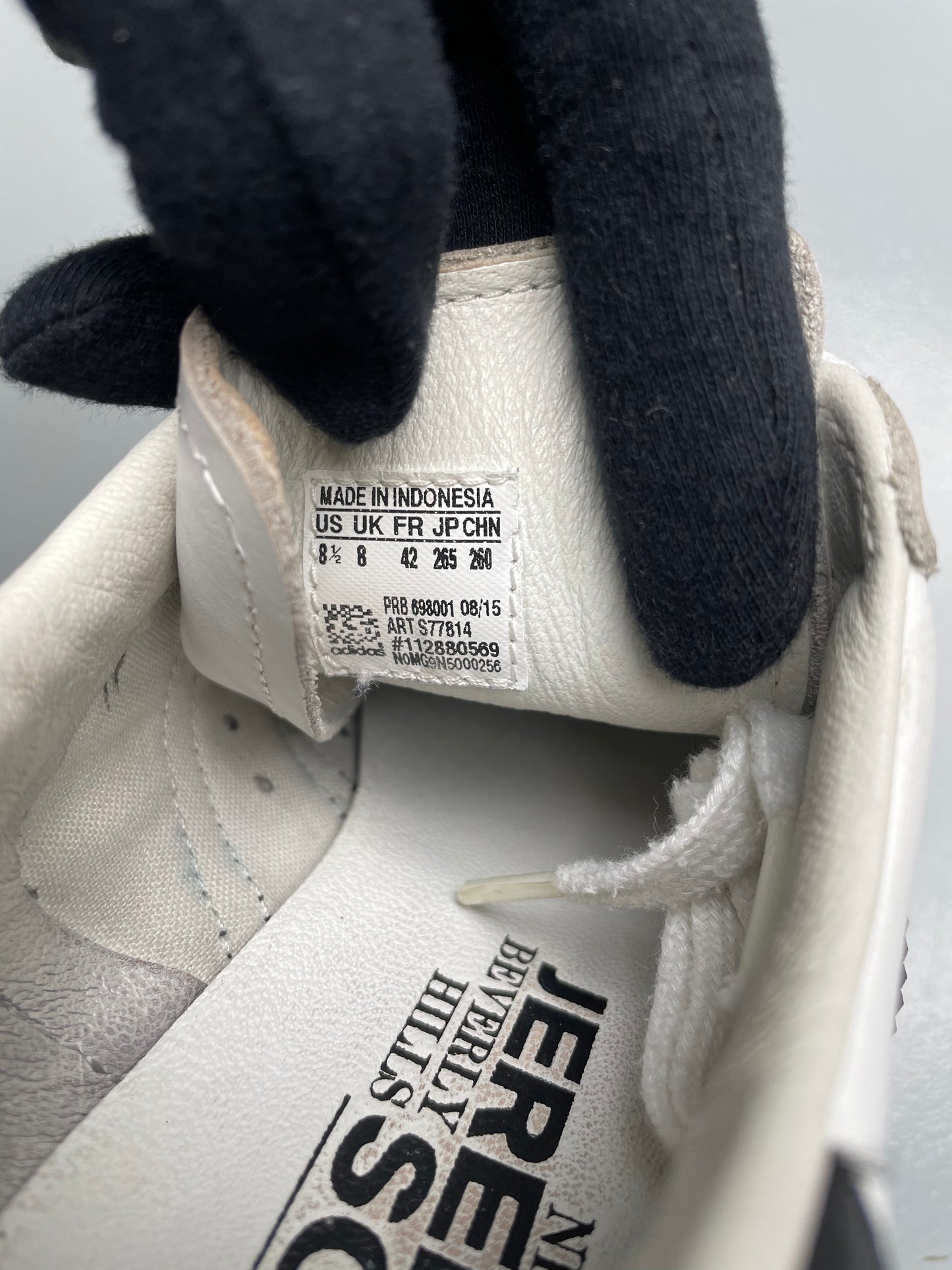adidas Originals by Jeremy Scott A/W 2015 JS Superstar Wings (white/black) - size 42