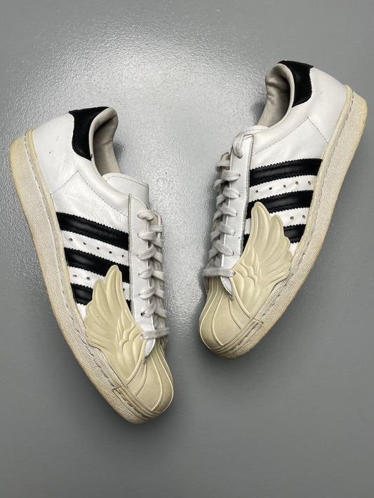 adidas Originals by Jeremy Scott A/W 2015 JS Superstar Wings (white/black) - size 42