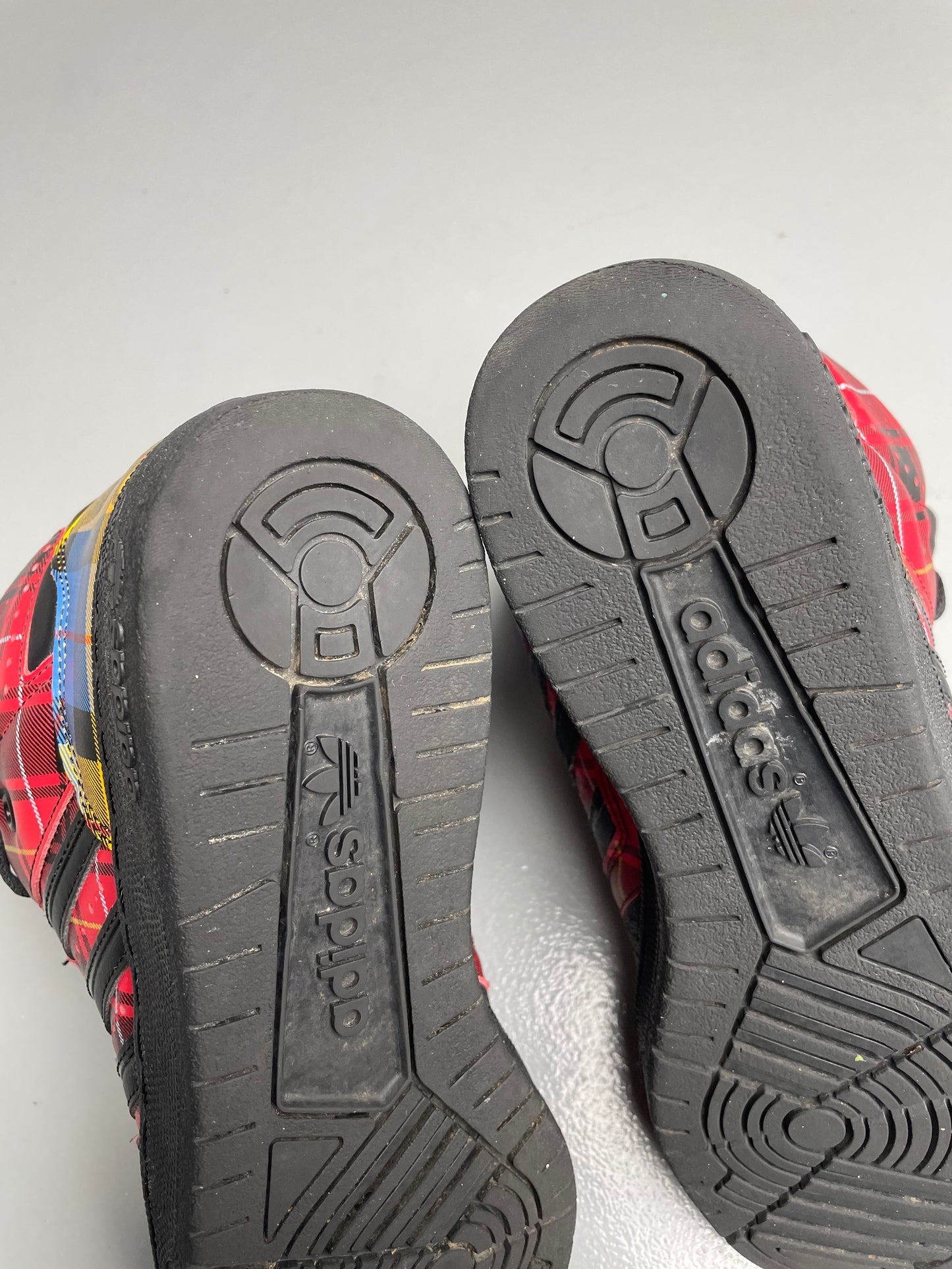 adidas Originals by Jeremy Scott S/S 2013 JS Instinct Hi "Plaid" - size 41 1/3