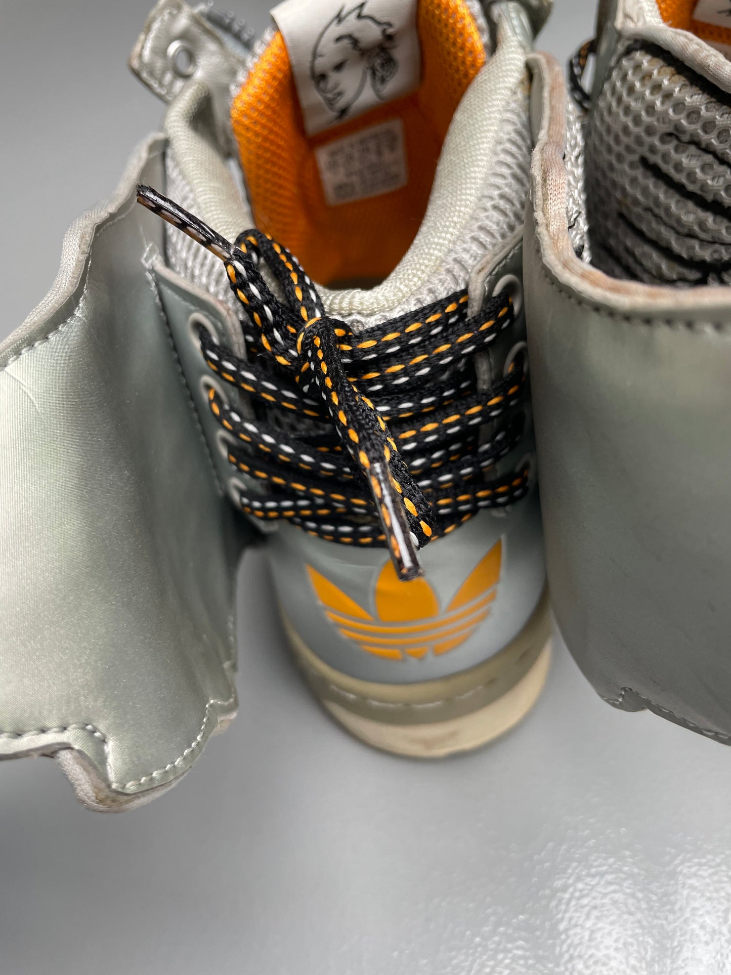 adidas Originals by Jeremy Scott A/W 2012 JS Wings 2.0 (Metallic Silver) - size 45 1/3