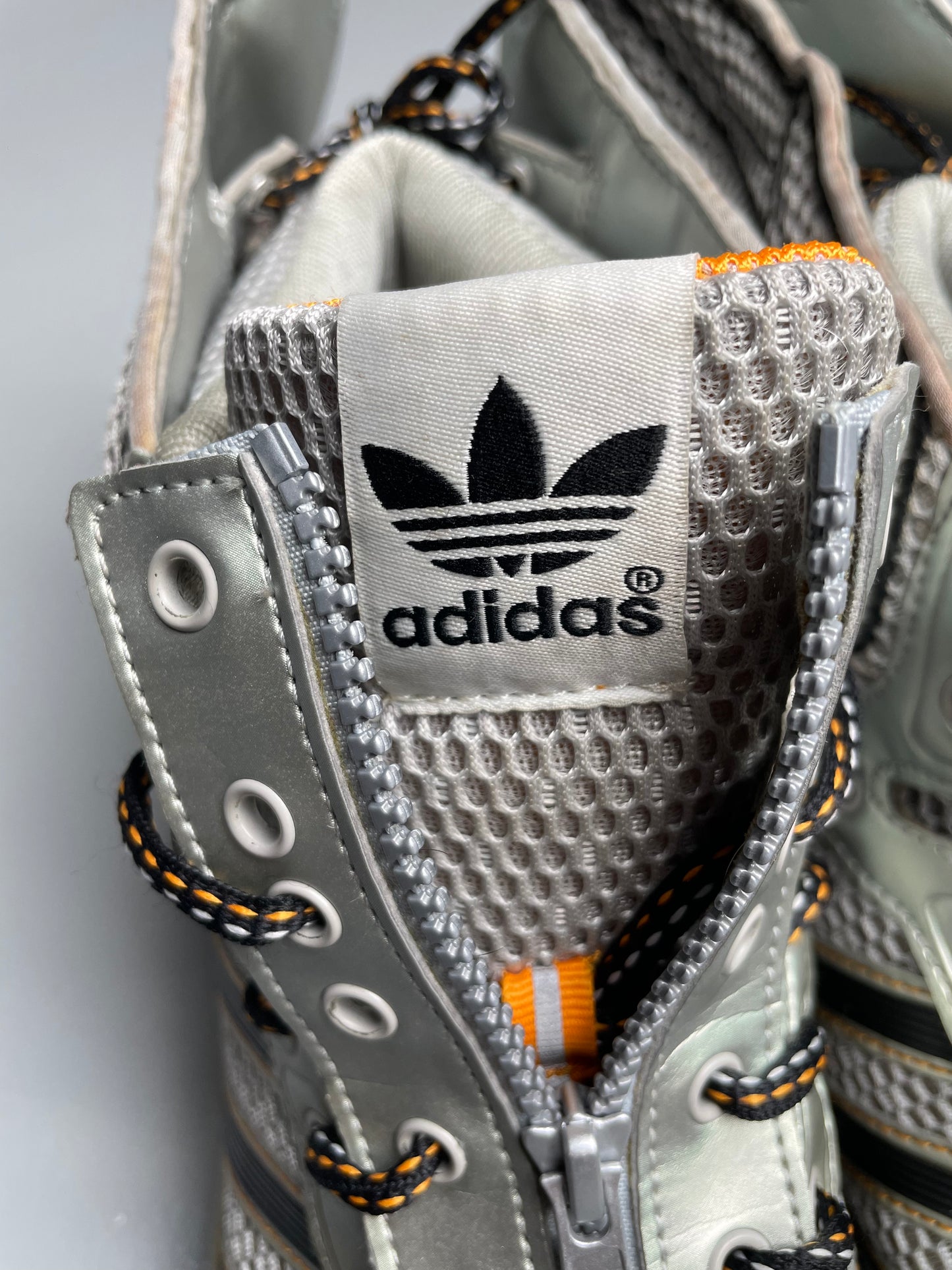 adidas Originals by Jeremy Scott A/W 2012 JS Wings 2.0 (Metallic Silver) - size 45 1/3