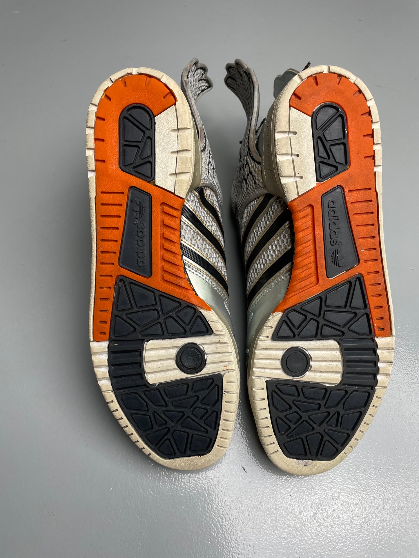 adidas Originals by Jeremy Scott A/W 2012 JS Wings 2.0 (Metallic Silver) - size 45 1/3