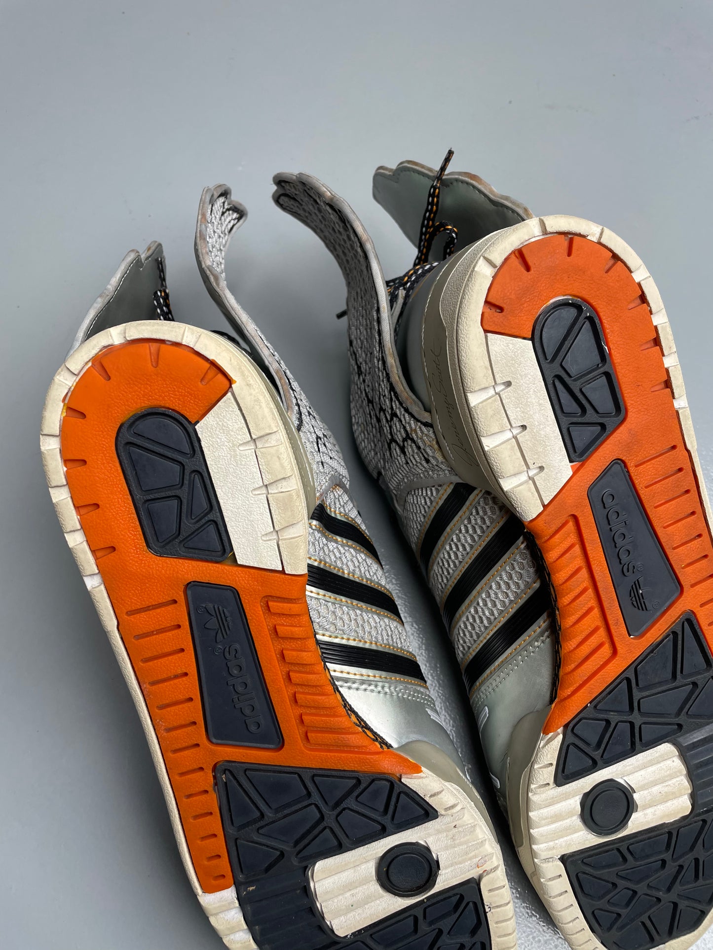 adidas Originals by Jeremy Scott A/W 2012 JS Wings 2.0 (Metallic Silver) - size 45 1/3
