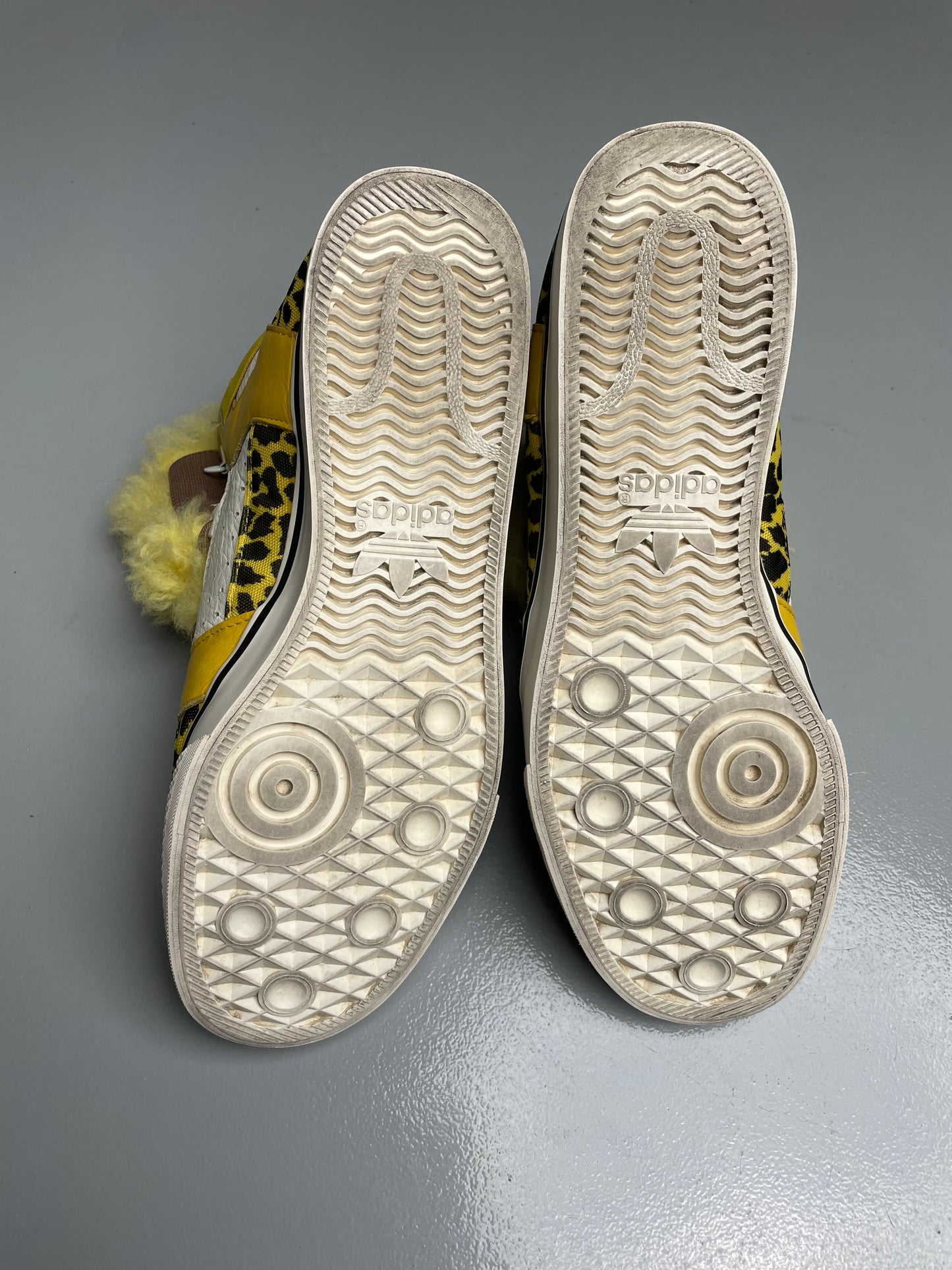 adidas Originals by Jeremy Scott S/S 2015 JS Bones Fur - size 43 1/3