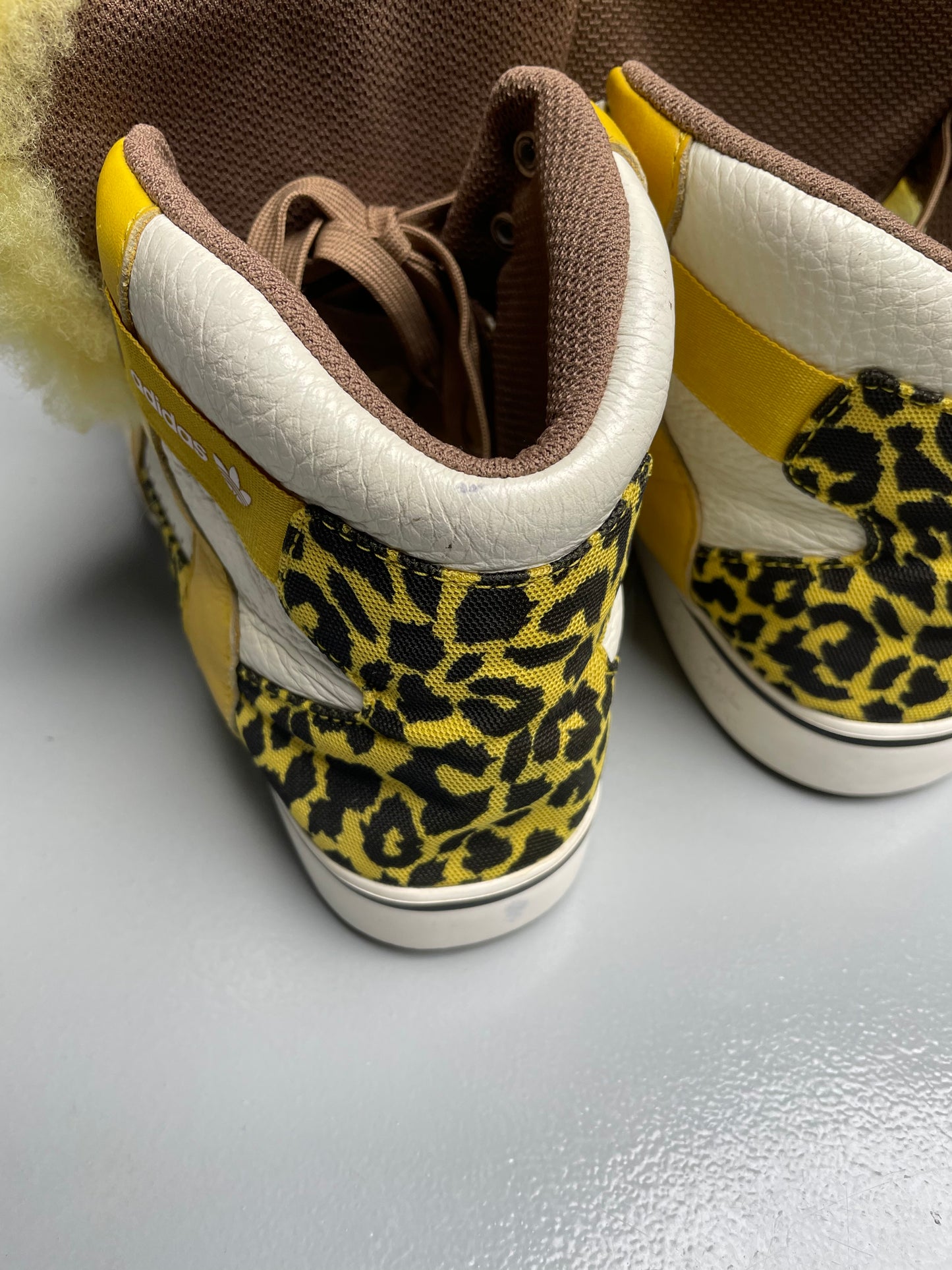 adidas Originals by Jeremy Scott S/S 2015 JS Bones Fur - size 43 1/3