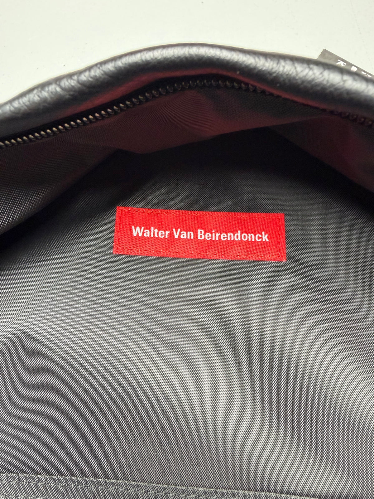 Eastpak X Walter Van Beirendonck A/W 2026 Walter Pak'r (Black Faux Leather)
