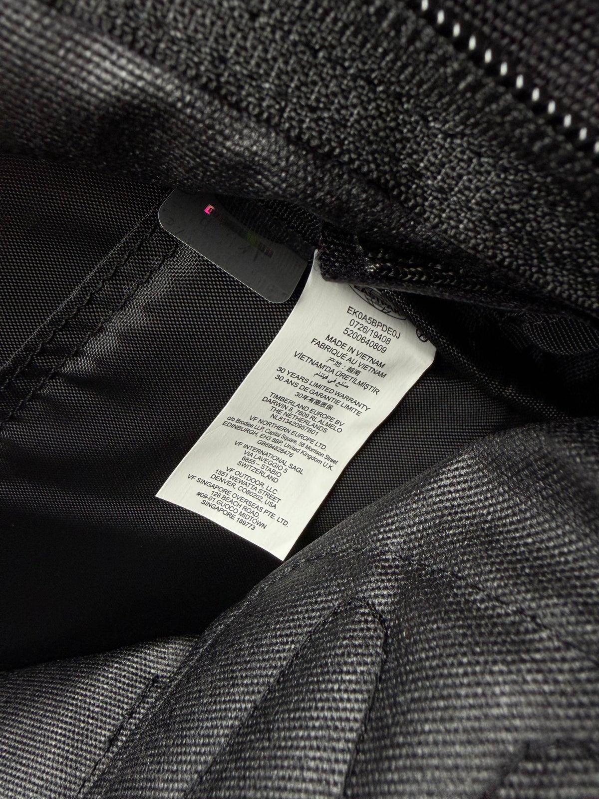 Eastpak X Walter Van Beirendonck A/W 2026 Walter Pak'r 3057 (Black)