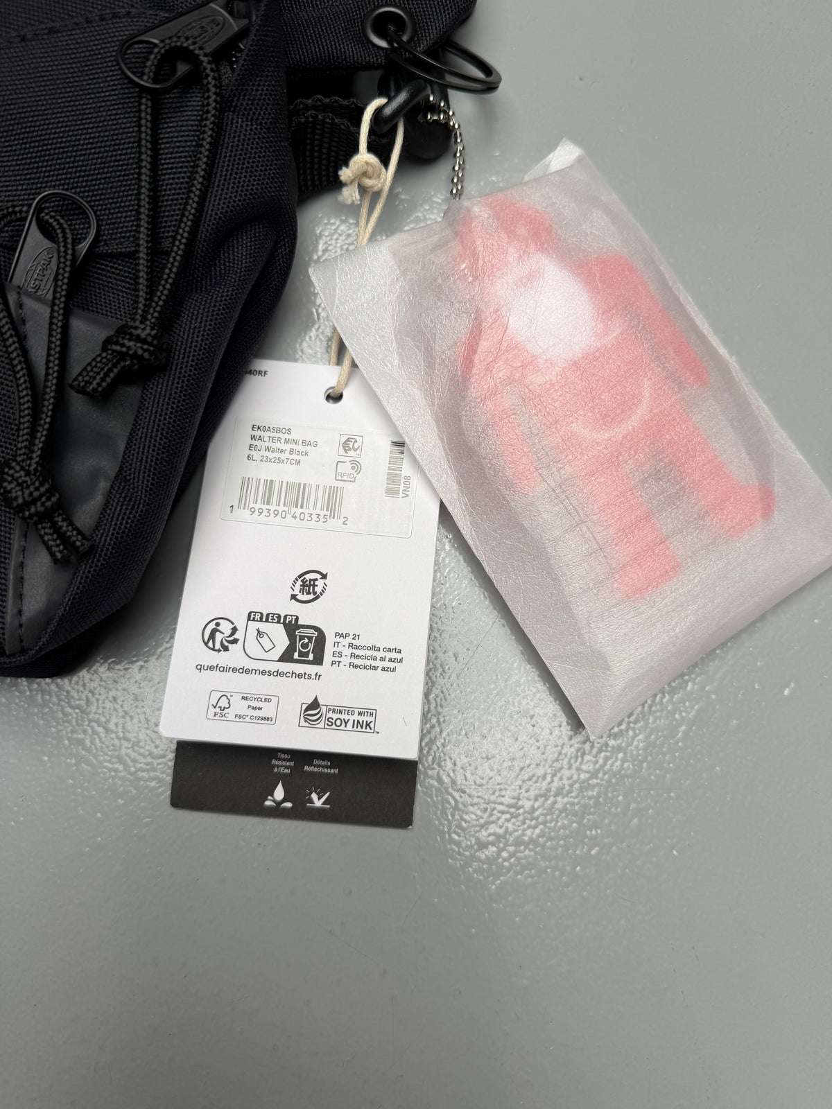 Eastpak X Walter Van Beirendonck A/W 2026 Walter Mini Bag (Black)
