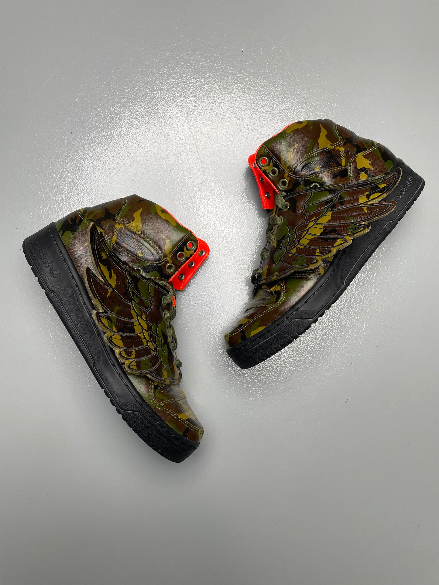 adidas Originals by Jeremy Scott A/W 2011 JS Wings Camo - size 38 2/3