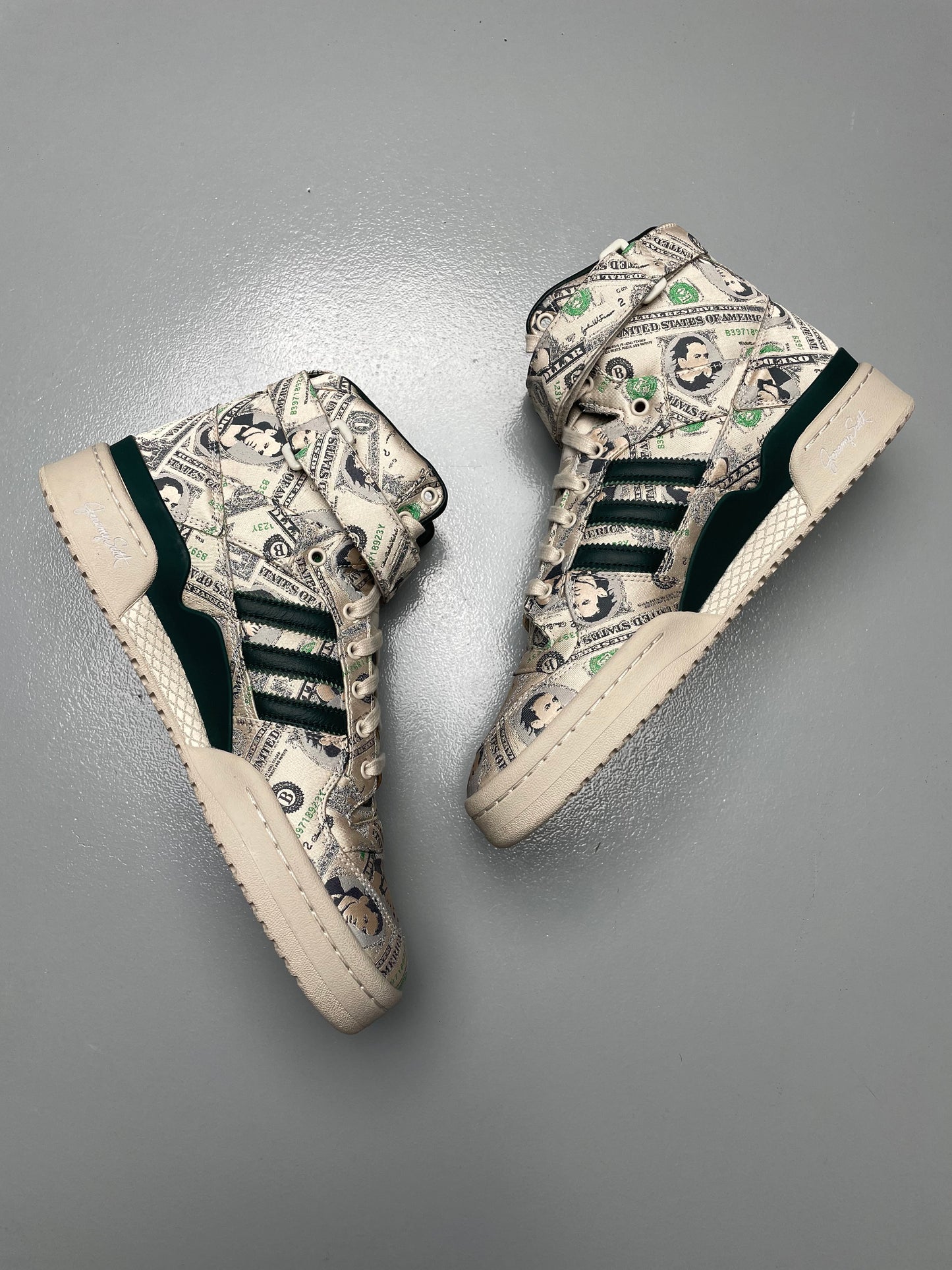 adidas Originals by Jeremy Scott 2021 JS Forum Wings 1.0 Money - size 45 1/3
