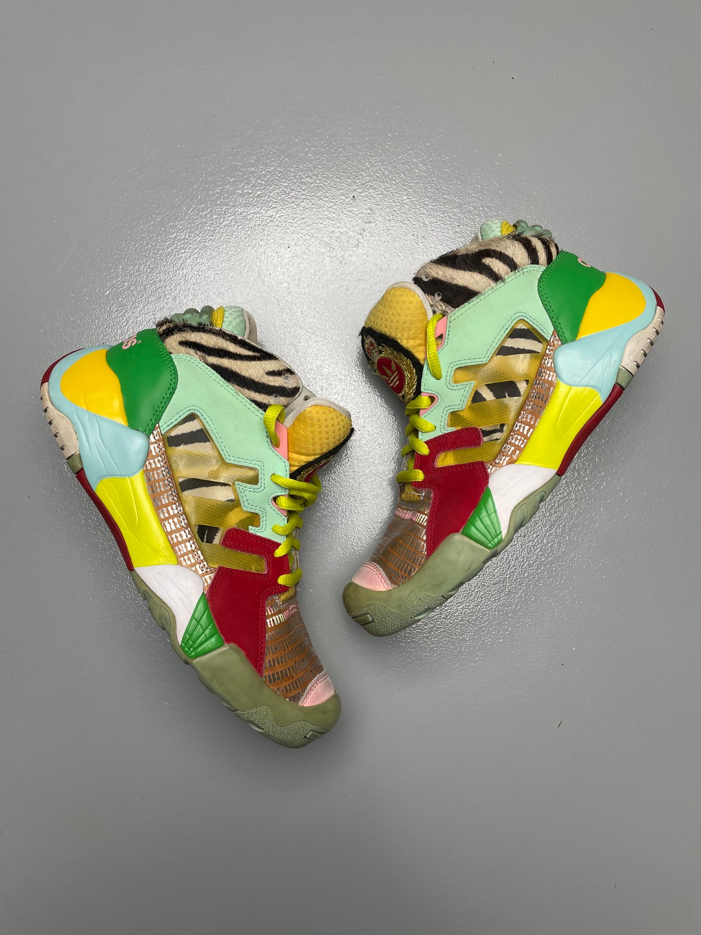 adidas Originals by Jeremy Scott S/S 2013 Street Ball "Zebra" - size 41 1/3