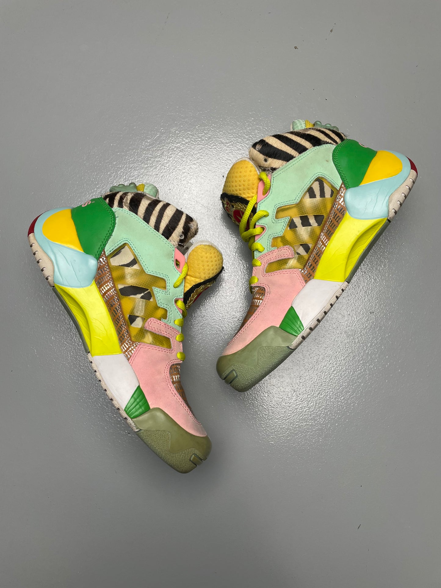 adidas Originals by Jeremy Scott S/S 2013 Street Ball "Zebra" - size 41 1/3