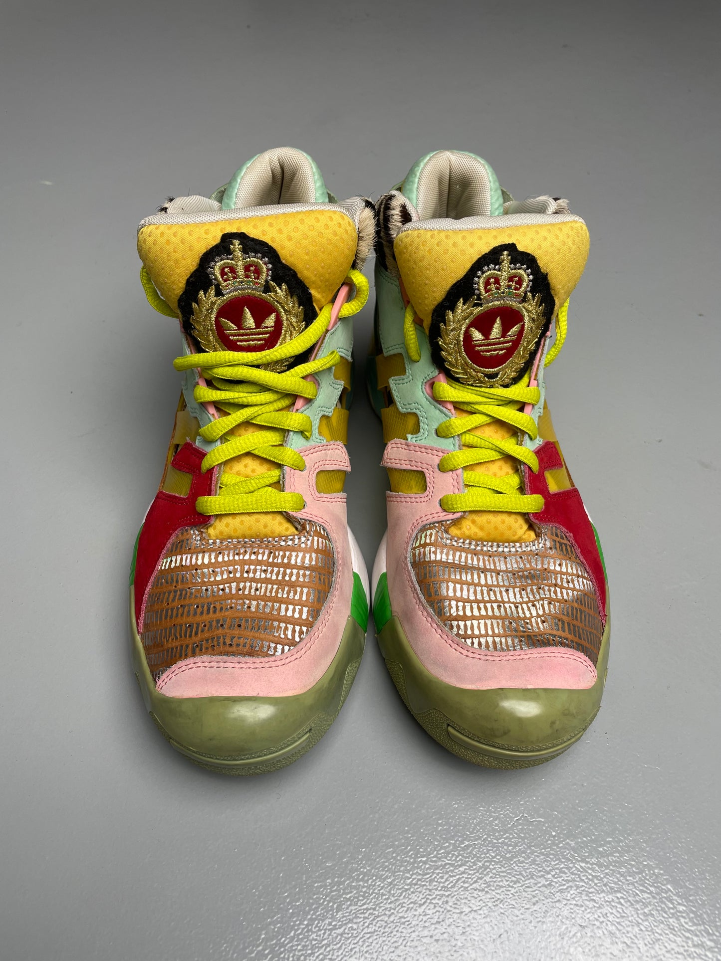 adidas Originals by Jeremy Scott S/S 2013 Street Ball "Zebra" - size 41 1/3
