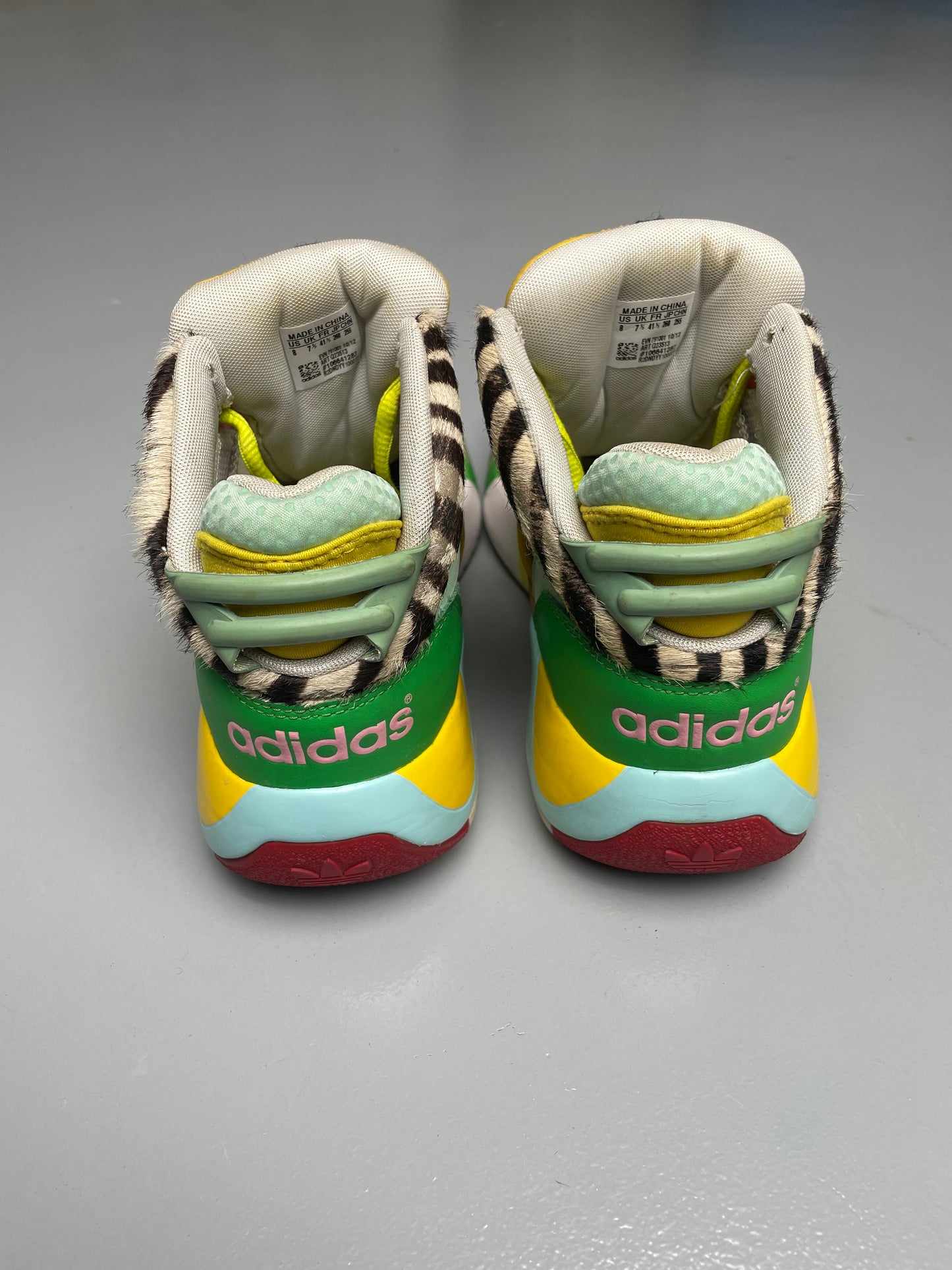 adidas Originals by Jeremy Scott S/S 2013 Street Ball "Zebra" - size 41 1/3