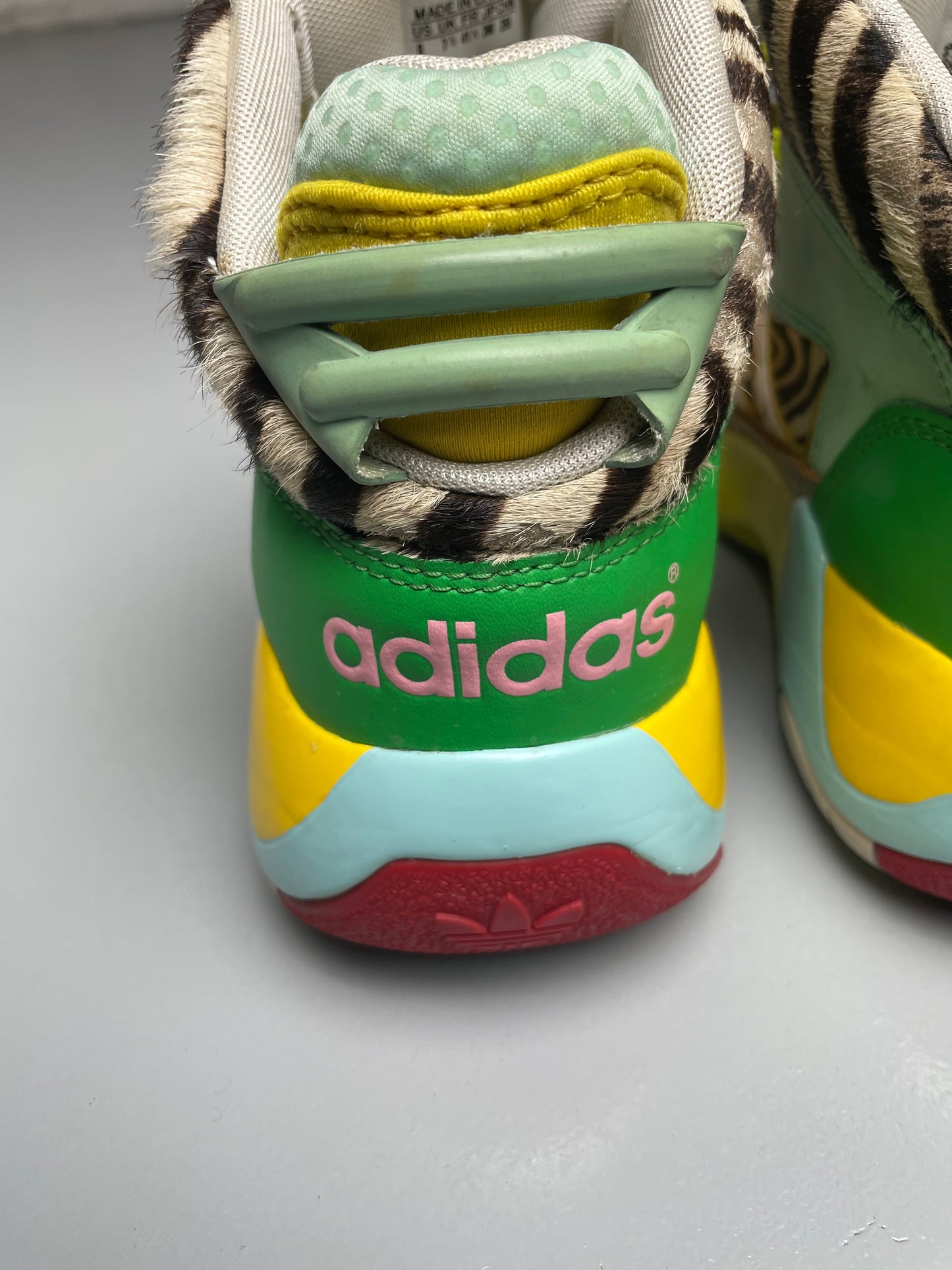 adidas Originals by Jeremy Scott S/S 2013 Street Ball "Zebra" - size 41 1/3