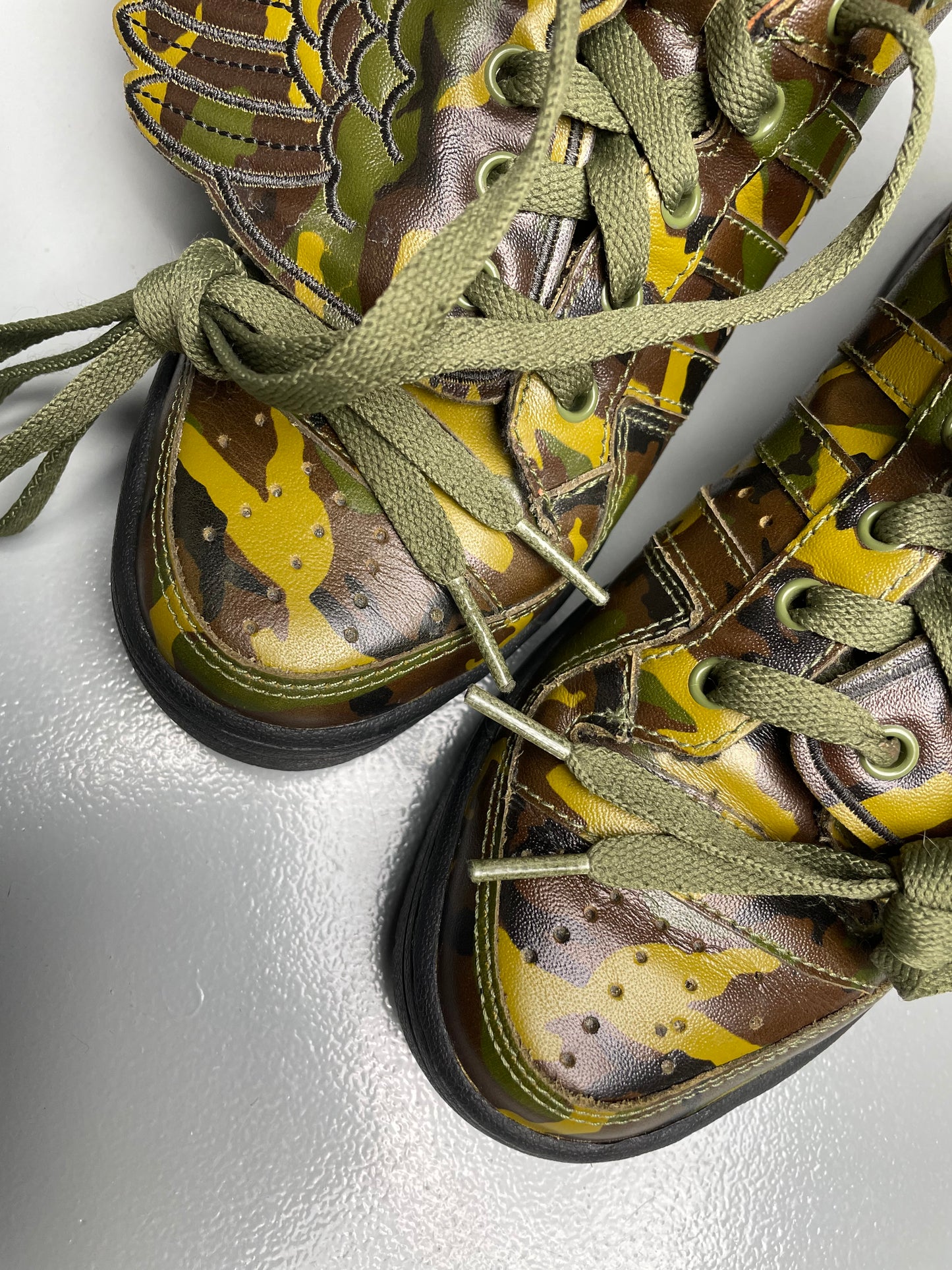 adidas Originals by Jeremy Scott A/W 2011 JS Wings Camo - size 38 2/3