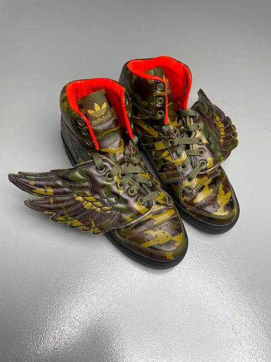adidas Originals by Jeremy Scott A/W 2011 JS Wings Camo - size 38 2/3