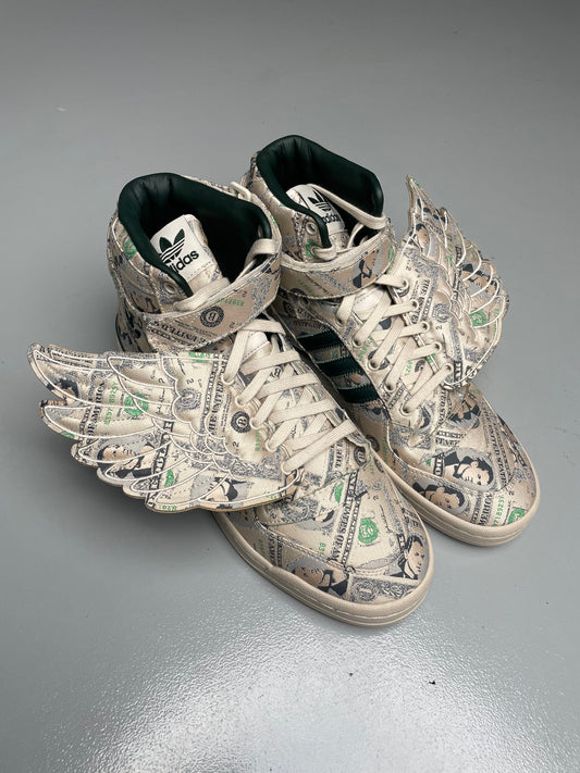 adidas Originals by Jeremy Scott 2021 JS Forum Wings 1.0 Money - size 45 1/3