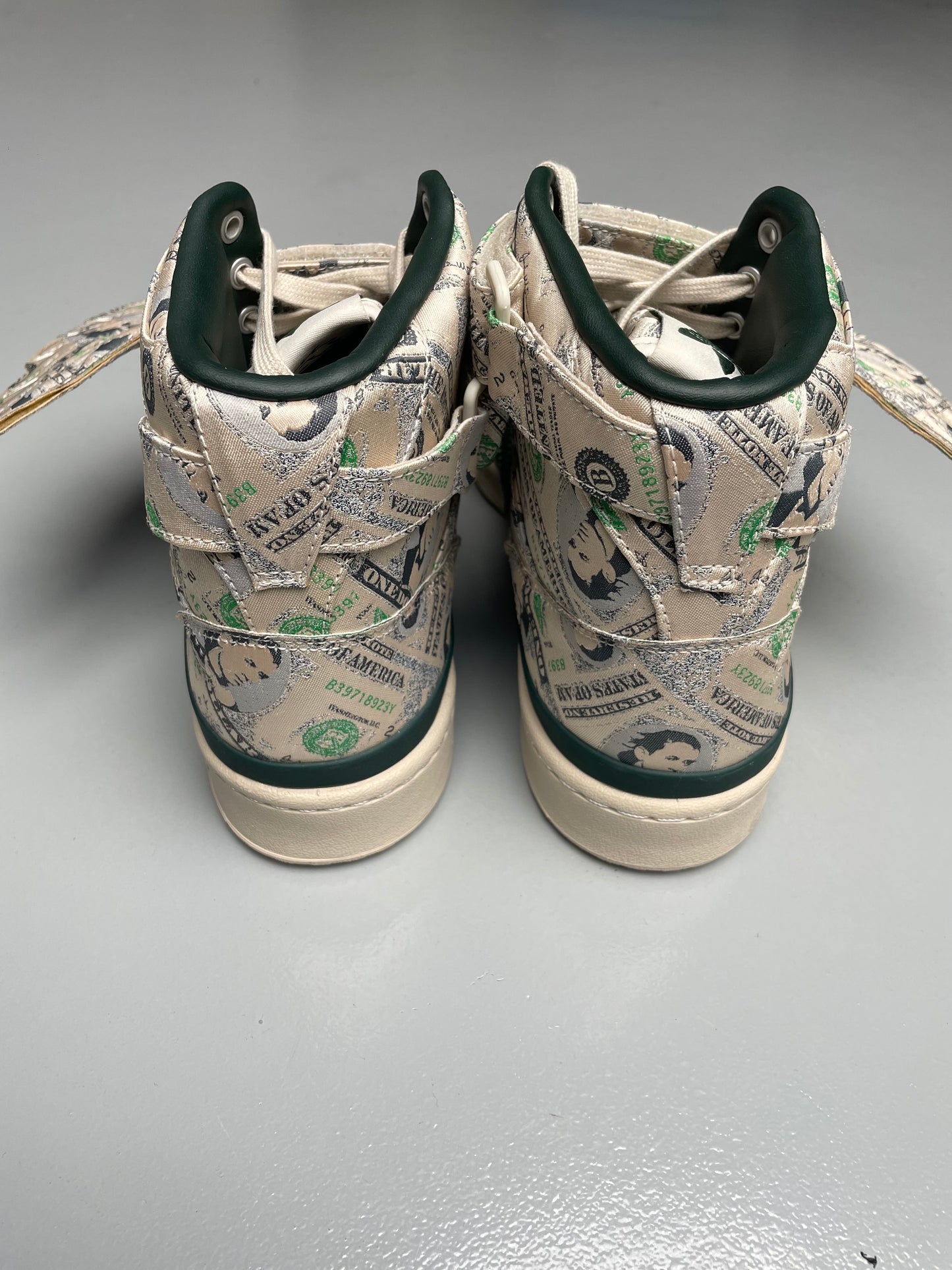 adidas Originals by Jeremy Scott 2021 JS Forum Wings 1.0 Money - size 45 1/3
