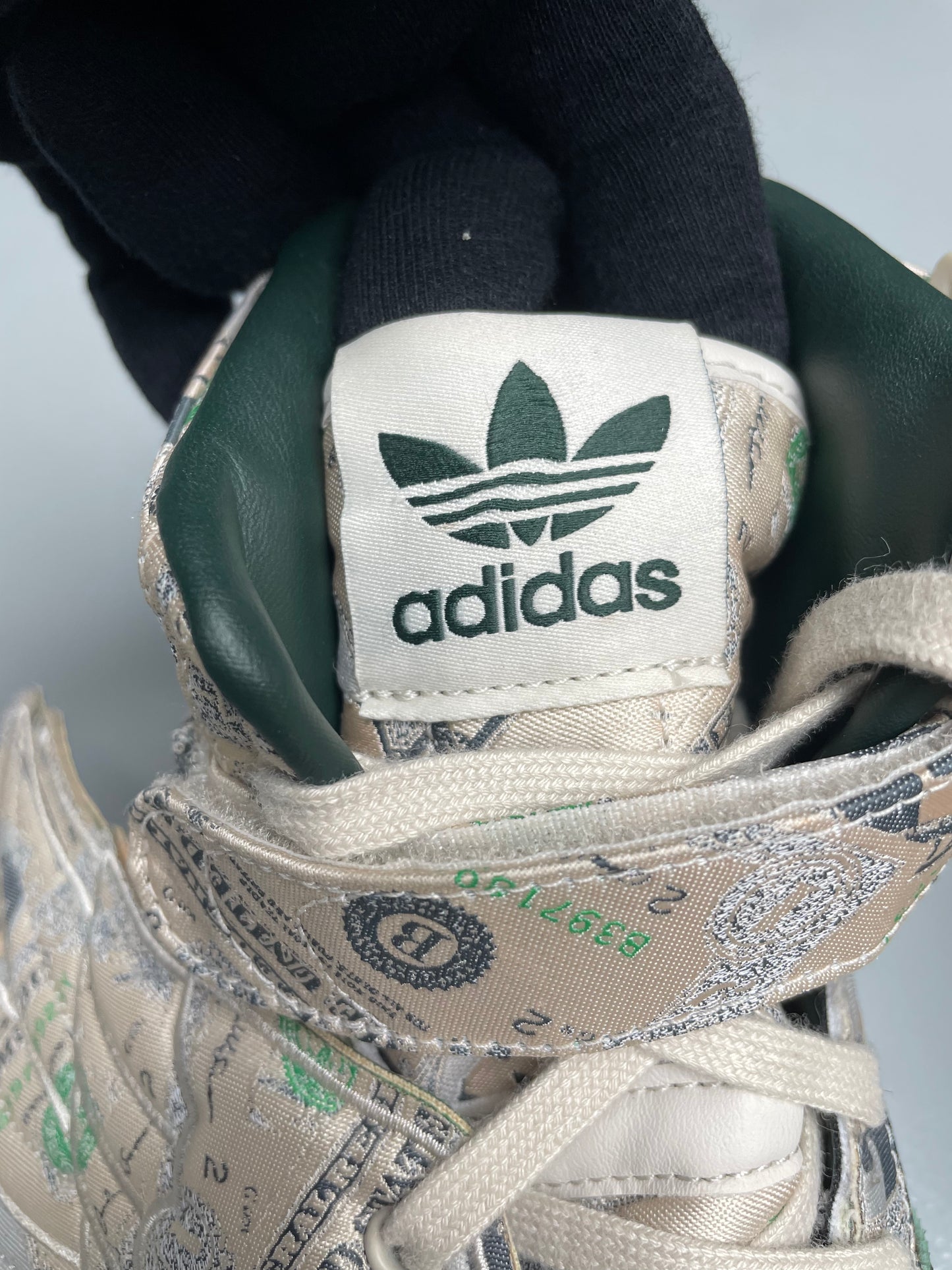 adidas Originals by Jeremy Scott 2021 JS Forum Wings 1.0 Money - size 45 1/3