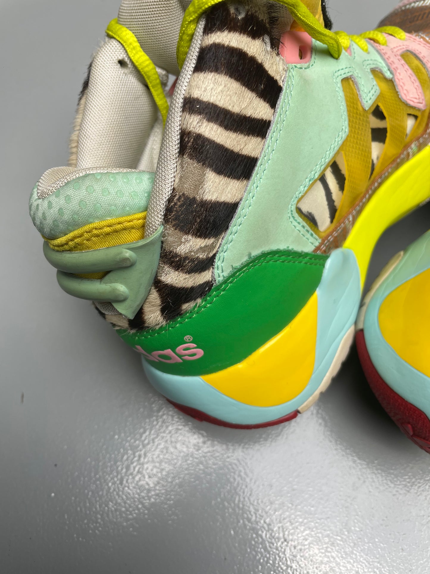 adidas Originals by Jeremy Scott S/S 2013 Street Ball "Zebra" - size 41 1/3