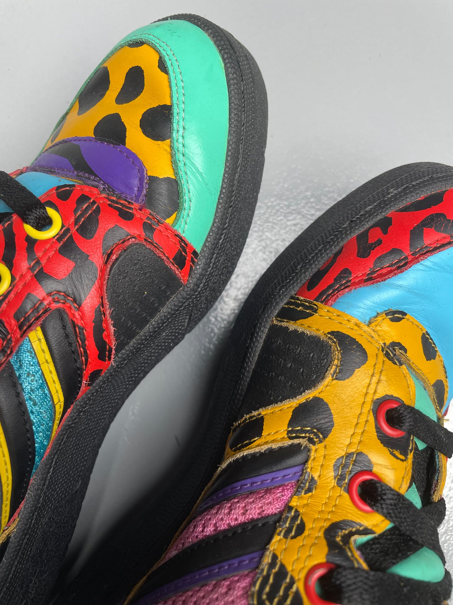 adidas Originals by Jeremy Scott A/W 2012 JS Instinct Hi (Multicolor) - size 40