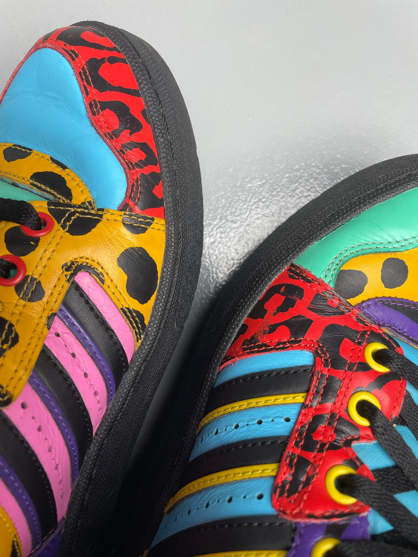 adidas Originals by Jeremy Scott A/W 2012 JS Instinct Hi (Multicolor) - size 40